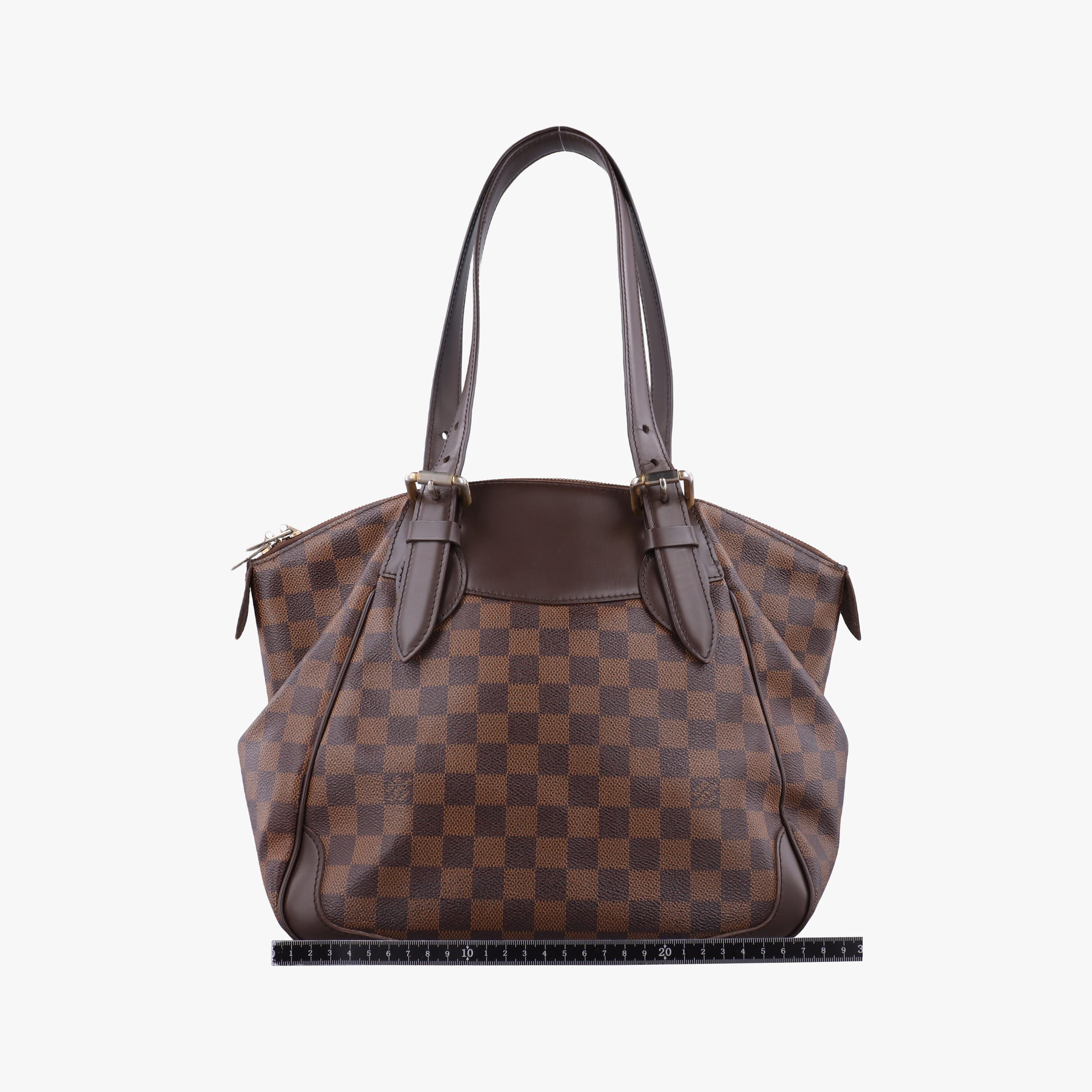 Secondhand Louis Vuitton VERONA MM EBENE Damier Canvas N41118 shoulderbag | stylenewstar