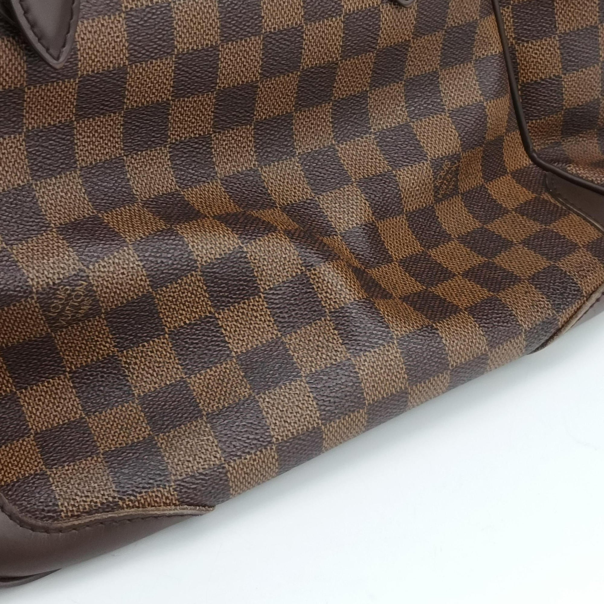 Secondhand Louis Vuitton VERONA MM EBENE Damier Canvas N41118 shoulderbag | stylenewstar