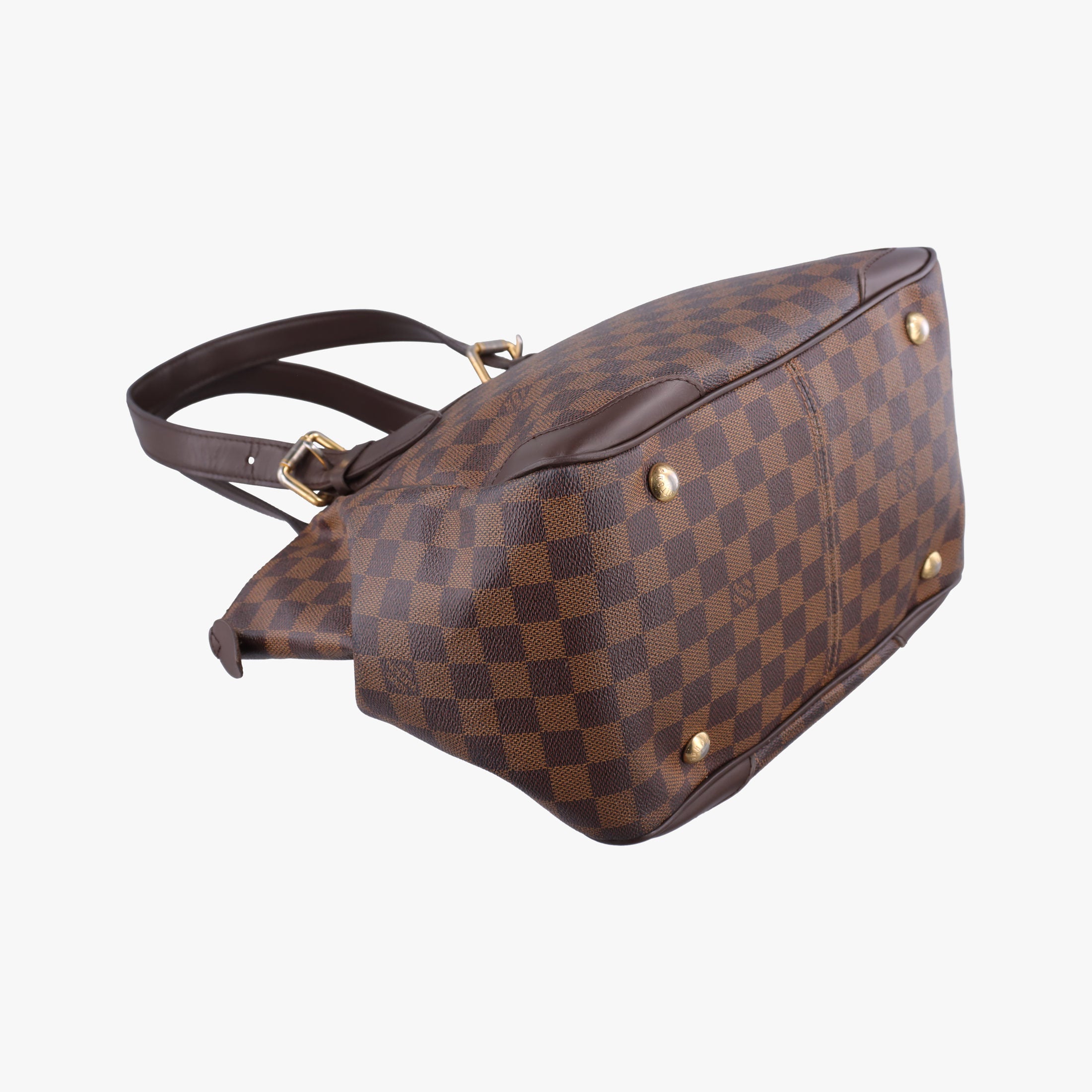 Secondhand Louis Vuitton VERONA MM EBENE Damier Canvas N41118 shoulderbag | stylenewstar