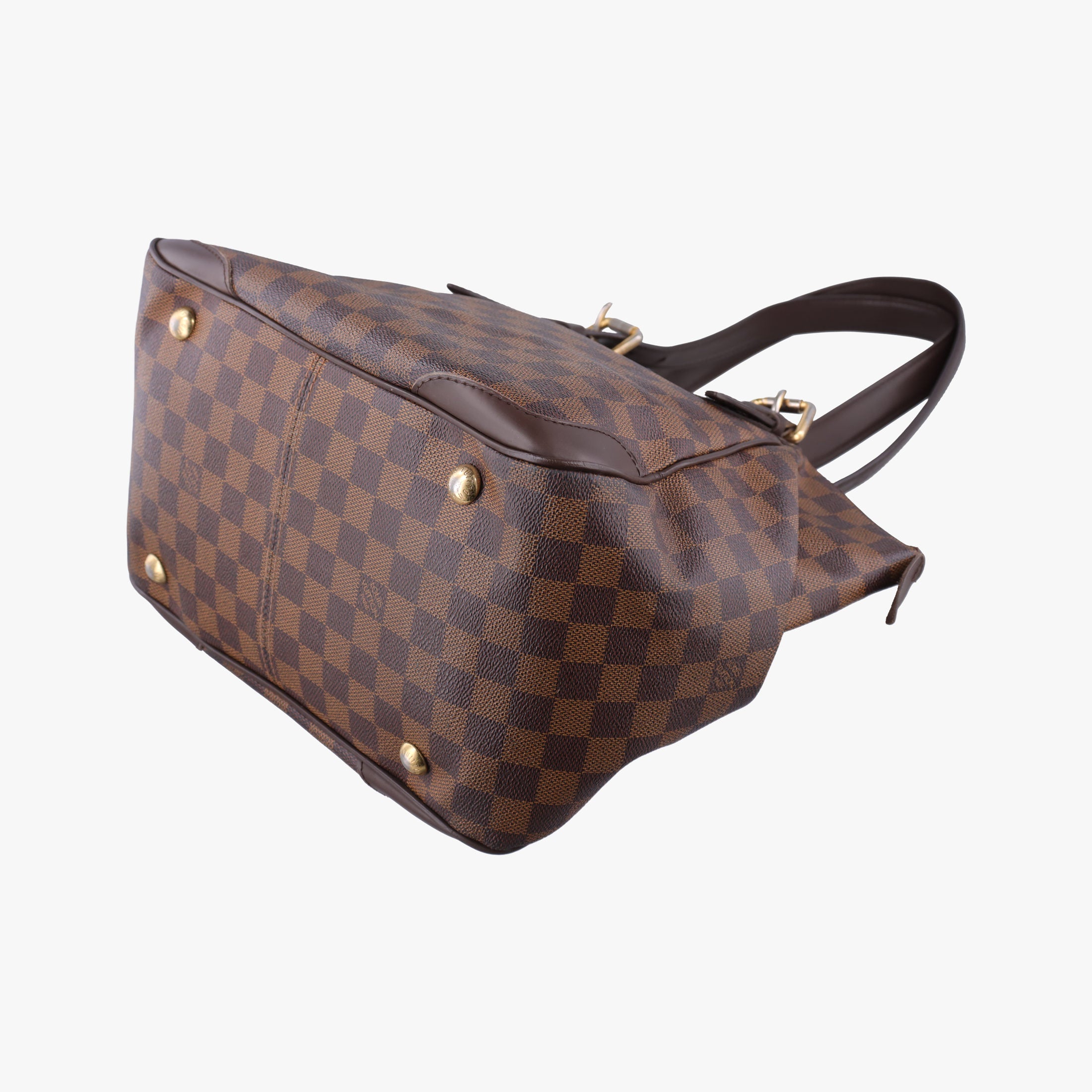 Secondhand Louis Vuitton VERONA MM EBENE Damier Canvas N41118 shoulderbag | stylenewstar