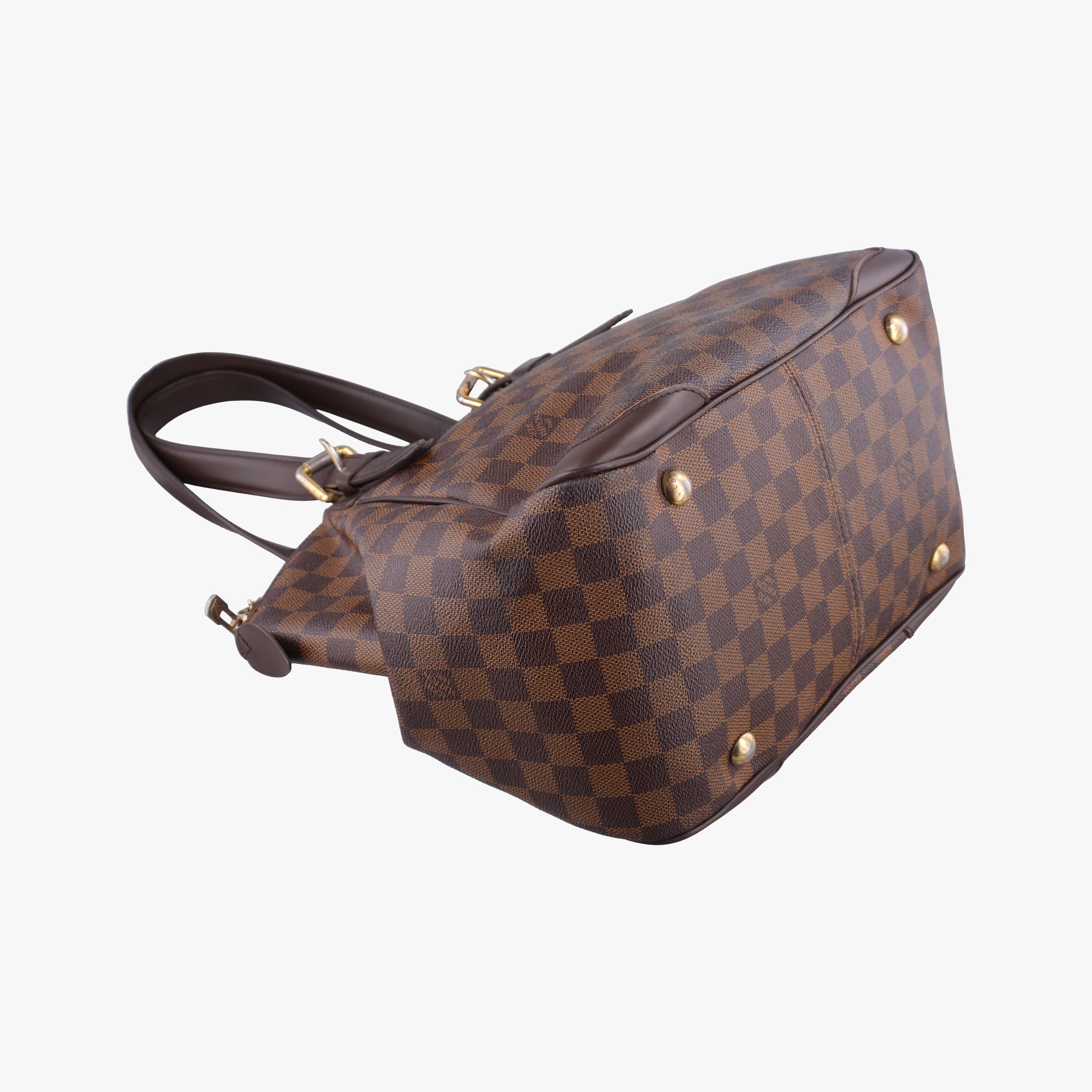 Secondhand Louis Vuitton VERONA MM EBENE Damier Canvas N41118 shoulderbag | stylenewstar