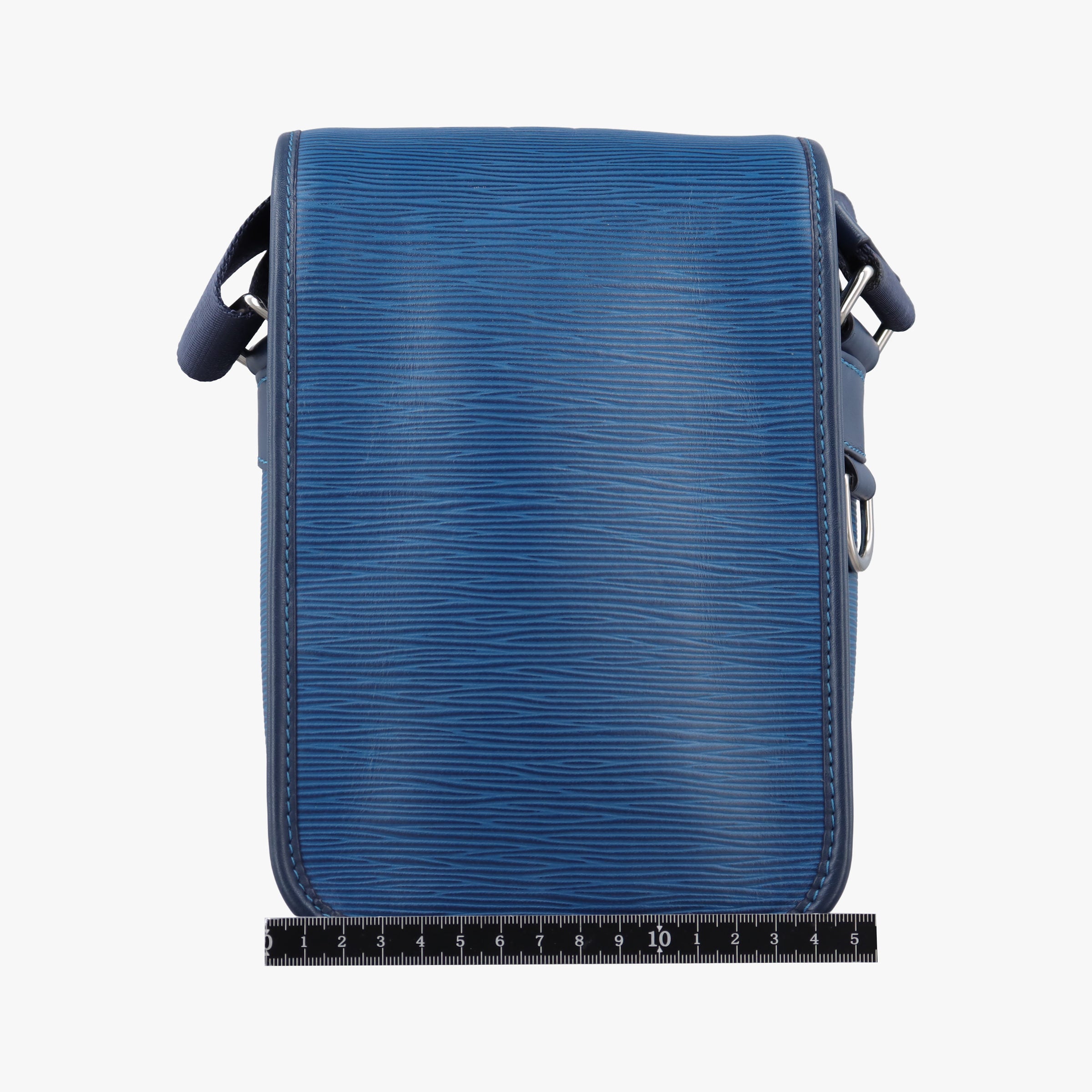 Pre-owned Louis Vuitton Downtown BB Messenger Blue Azur Epi ×leather M53497 shoulderbag | stylenewstar