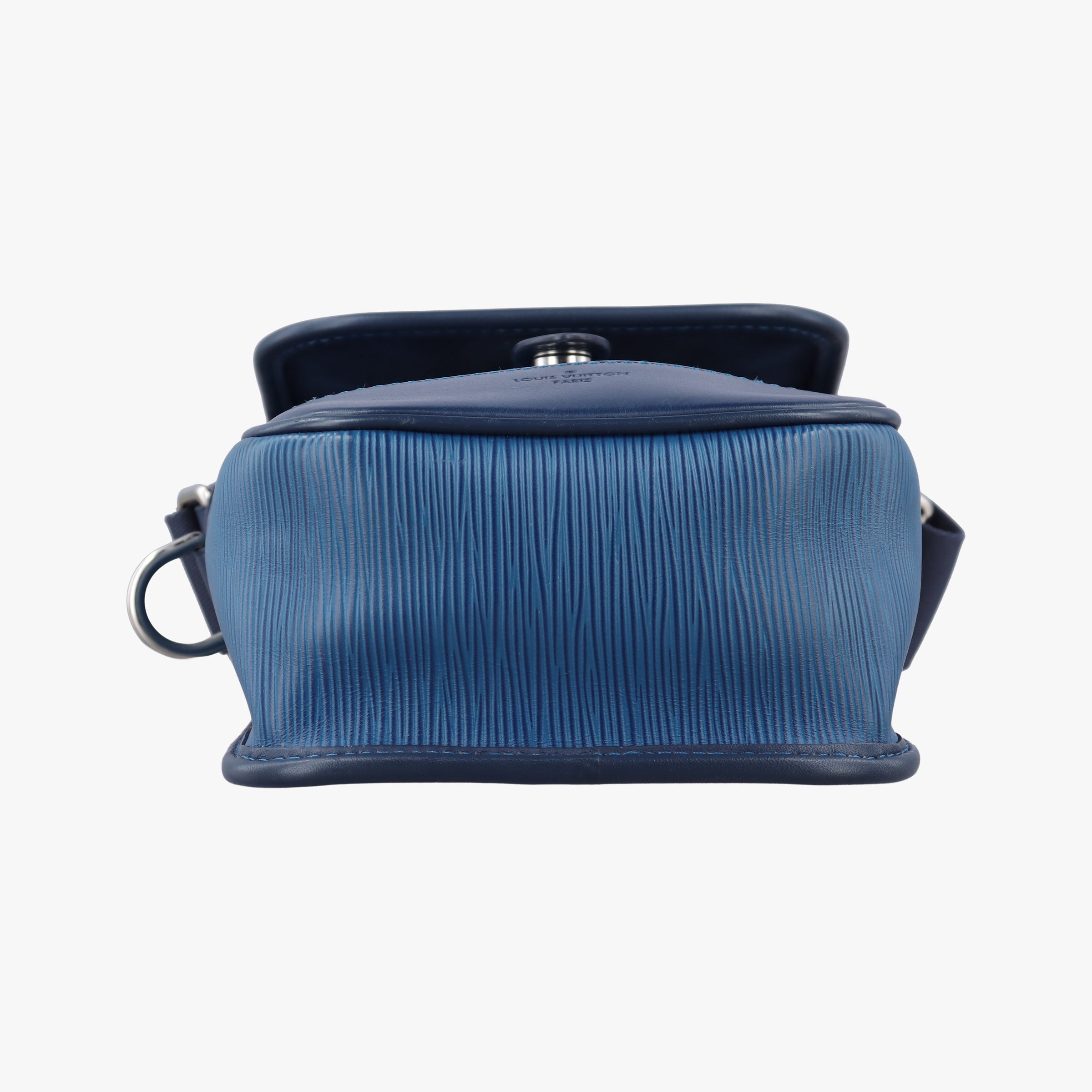 Pre-owned Louis Vuitton Downtown BB Messenger Blue Azur Epi ×leather M53497 shoulderbag | stylenewstar