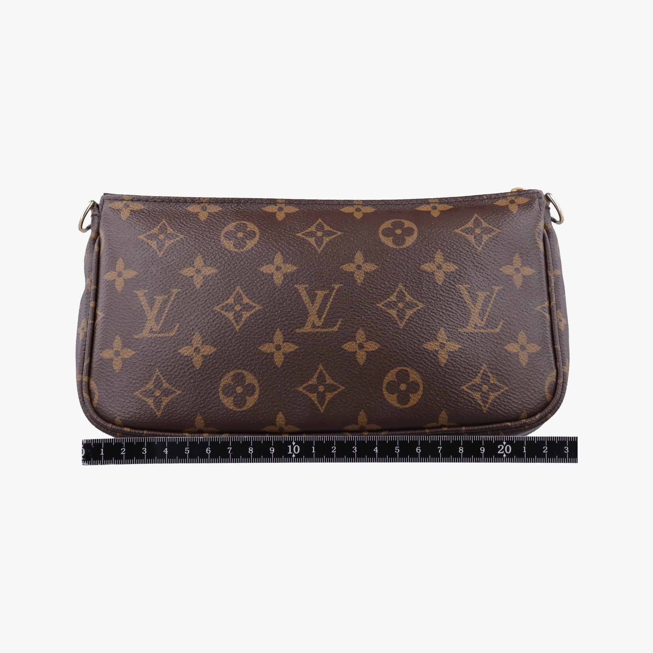 Secondhand Louis Vuitton Multi Pochette Accessoir brown×khaki Monogram Canvas M44813 shoulderbag | stylenewstar