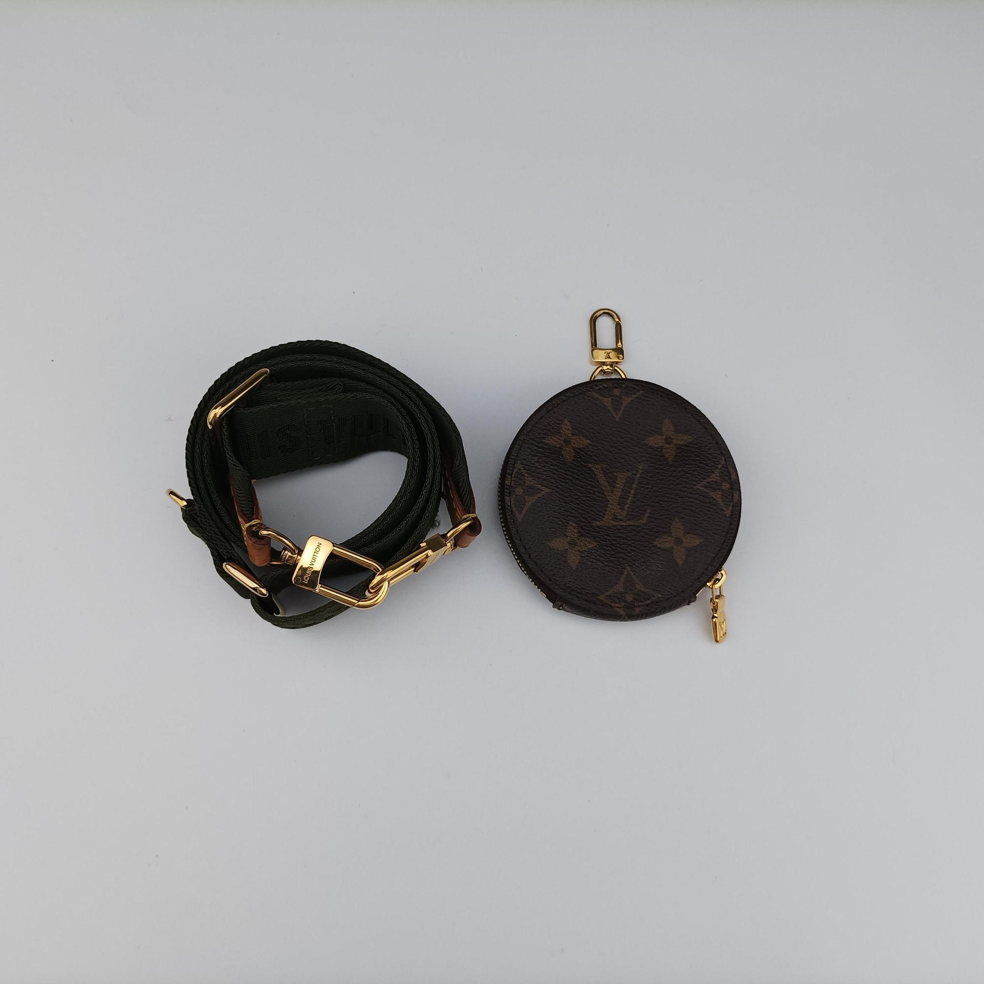 Secondhand Louis Vuitton Multi Pochette Accessoir brown×khaki Monogram Canvas M44813 shoulderbag | stylenewstar