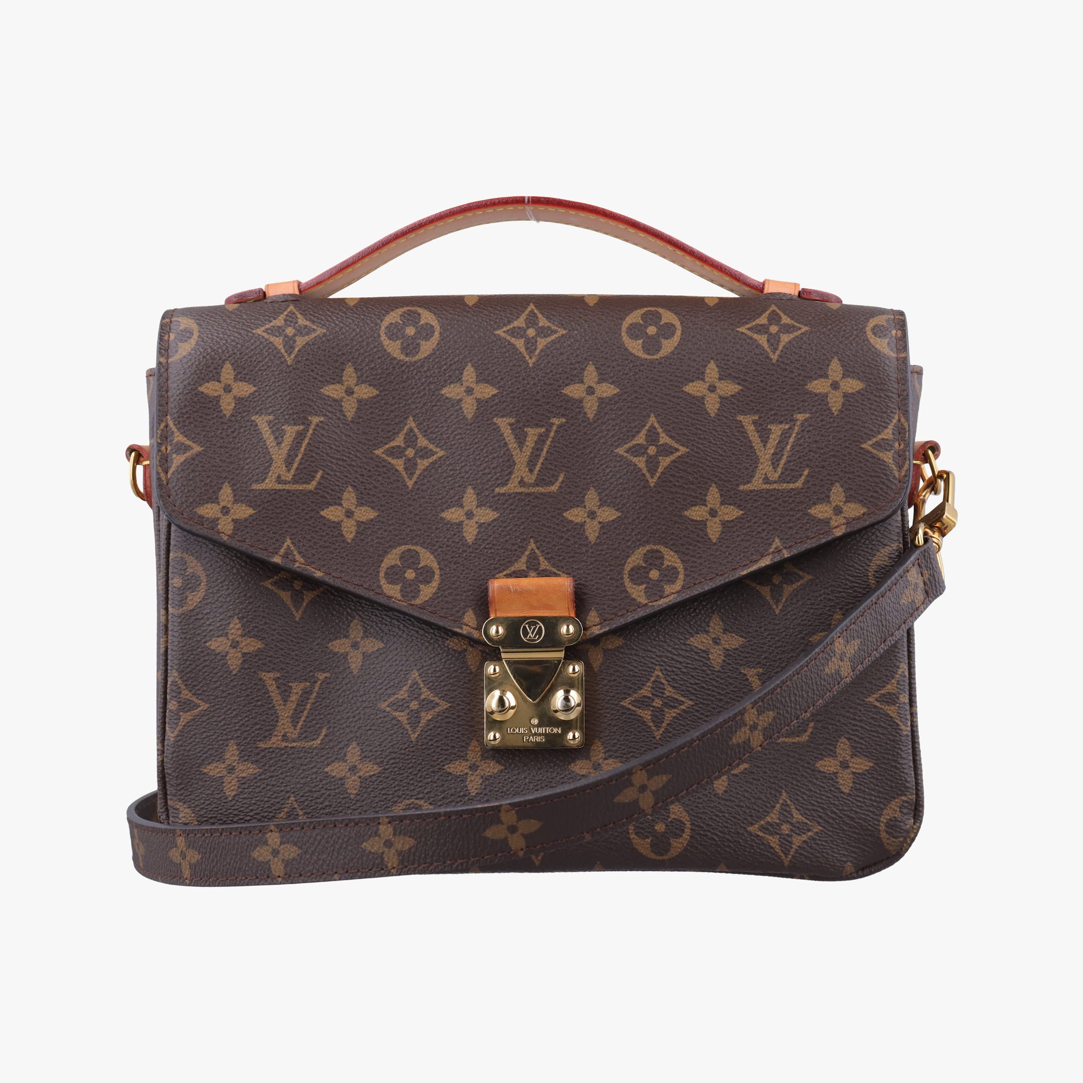Pre-owned Louis Vuitton Pochette Metis MM Brown Monogram Canvas M44875 shoulderbag | stylenewstar