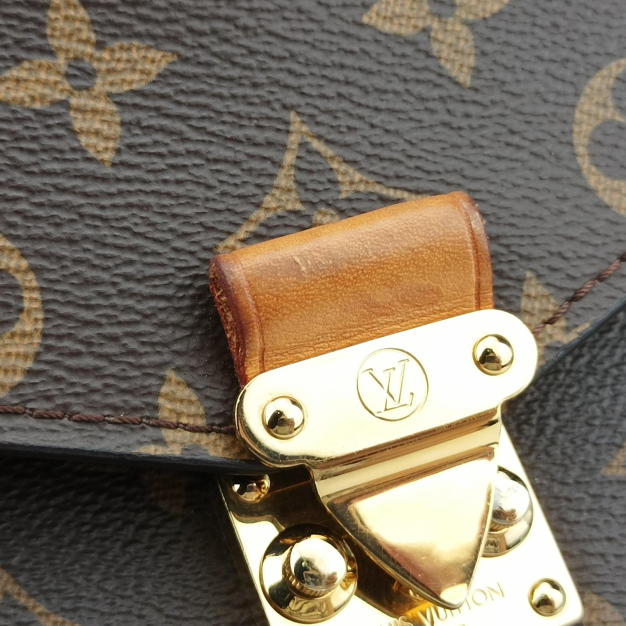Pre-owned Louis Vuitton Pochette Metis MM Brown Monogram Canvas M44875 shoulderbag | stylenewstar