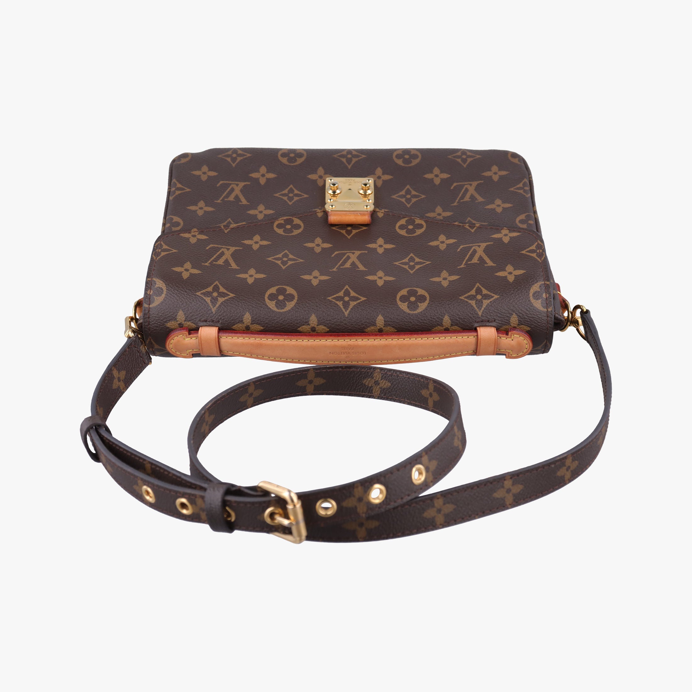 Pre-owned Louis Vuitton Pochette Metis MM Brown Monogram Canvas M44875 shoulderbag | stylenewstar