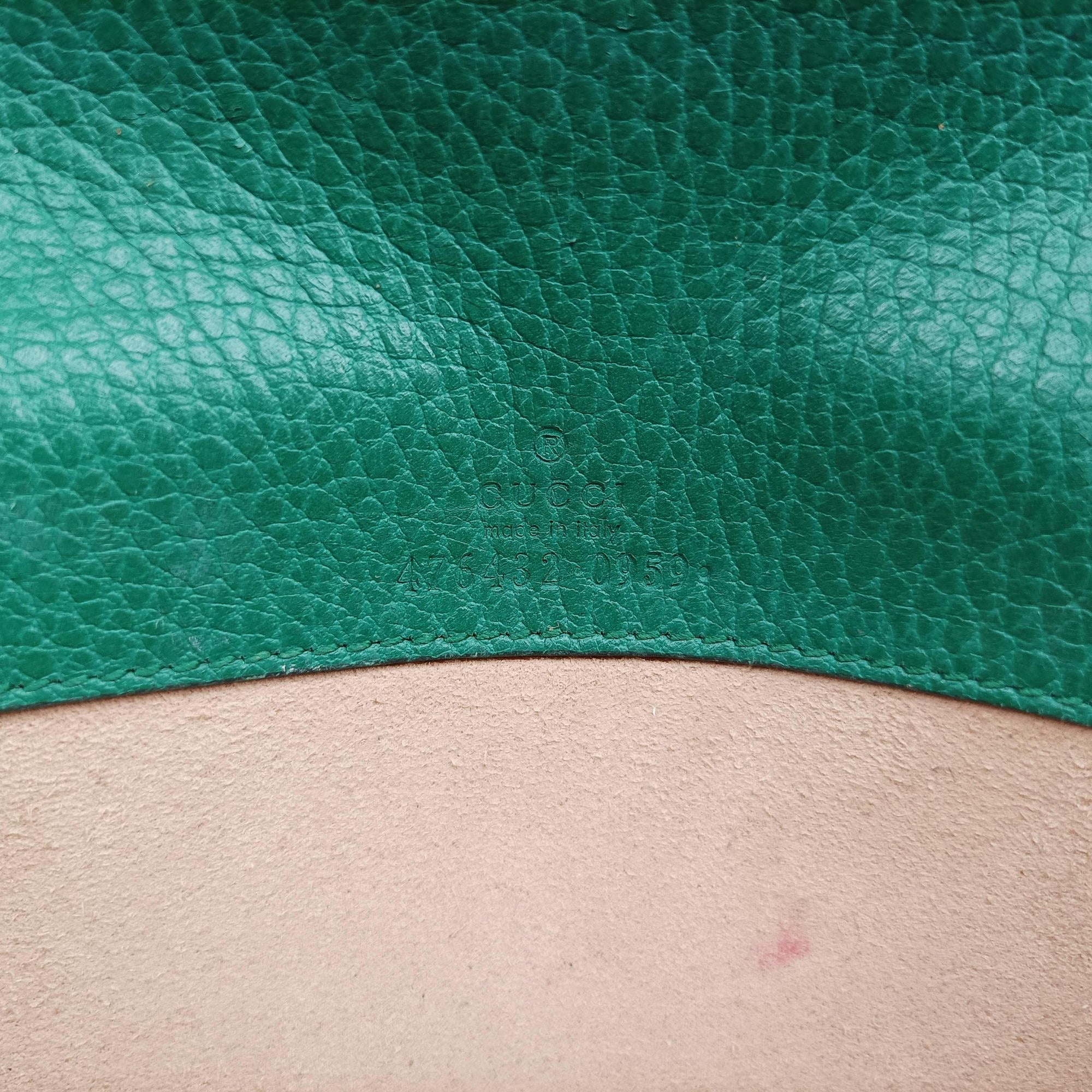 Vintage Gucci Dionysus Green Leather 476432 shoulderbag | stylenewstar