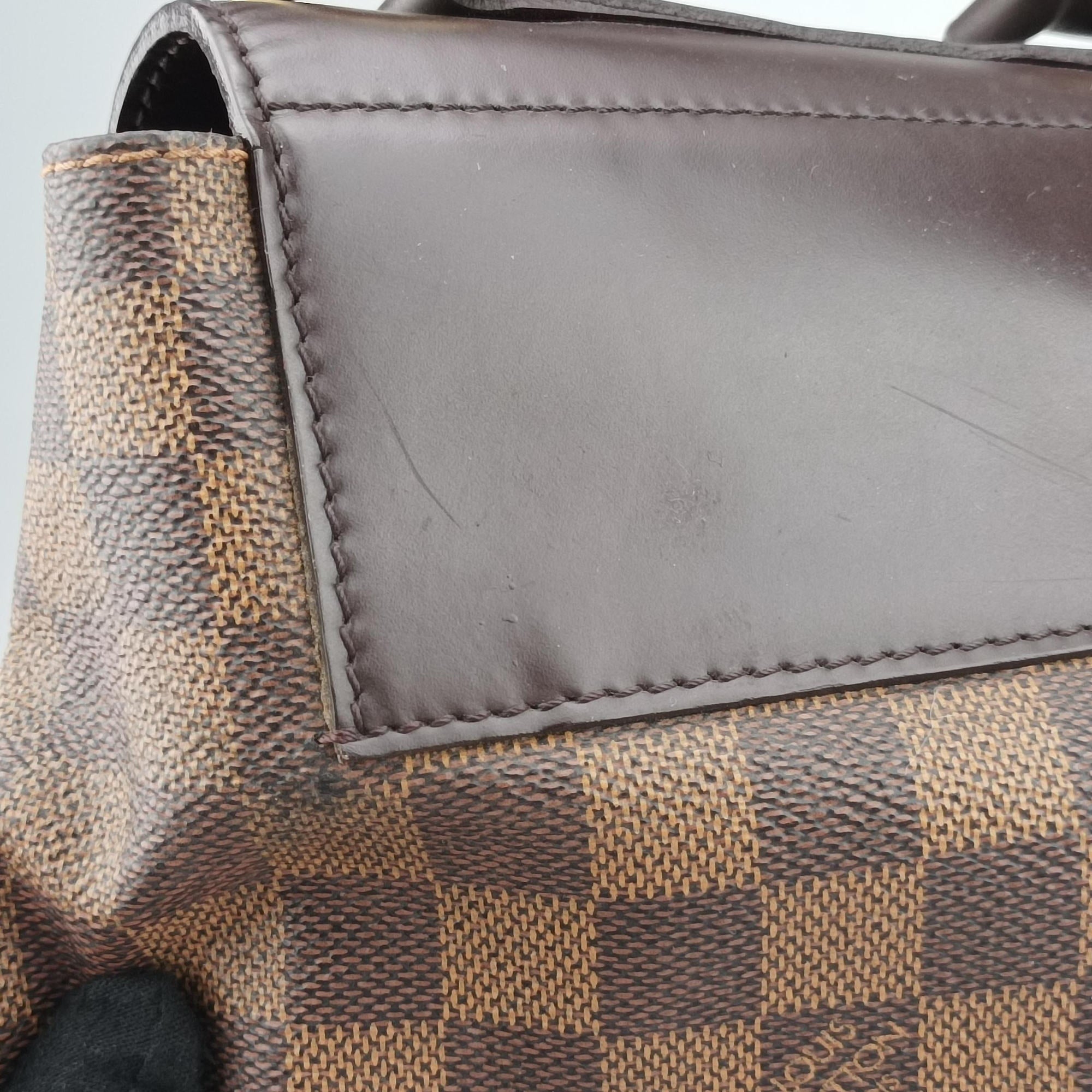 Pre-owned Louis Vuitton West End GM Ebene Damier Canvas N41130 shoulderbag | stylenewstar