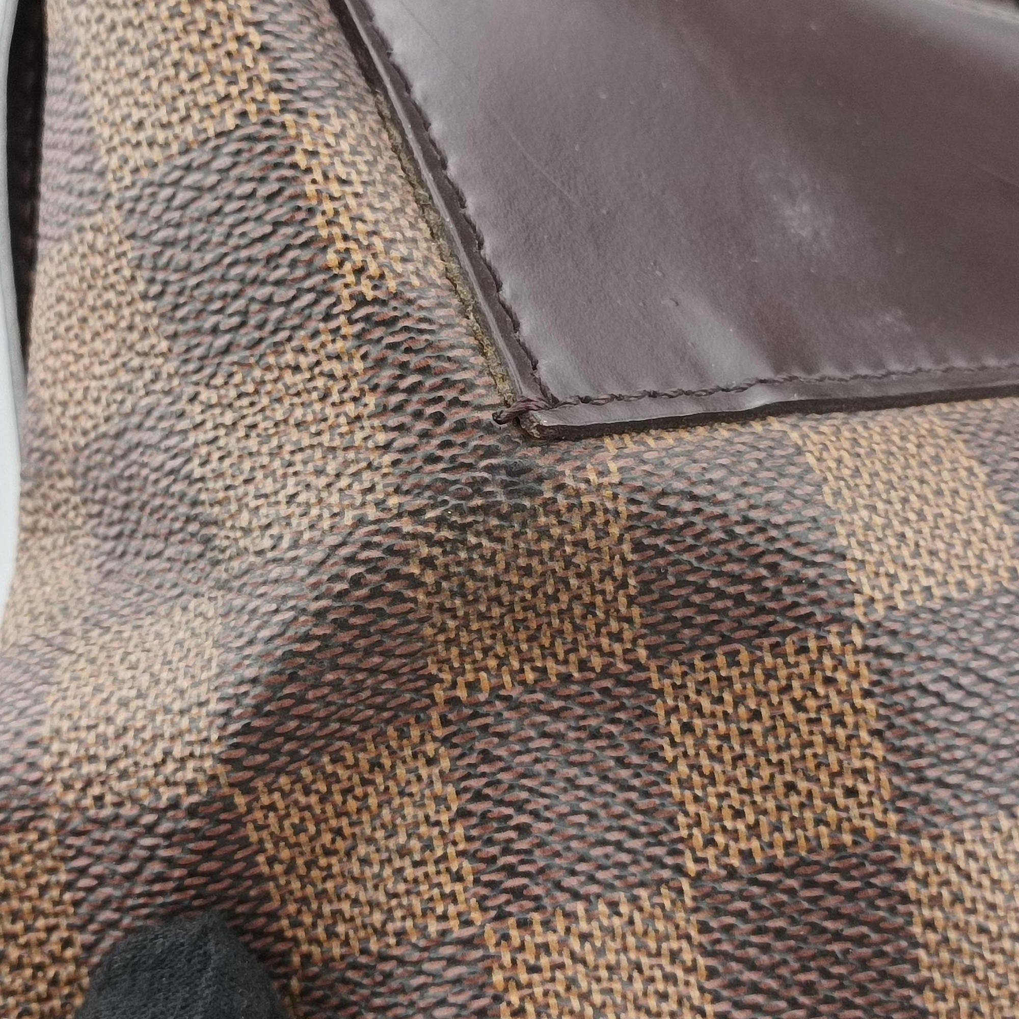 Pre-owned Louis Vuitton West End GM Ebene Damier Canvas N41130 shoulderbag | stylenewstar