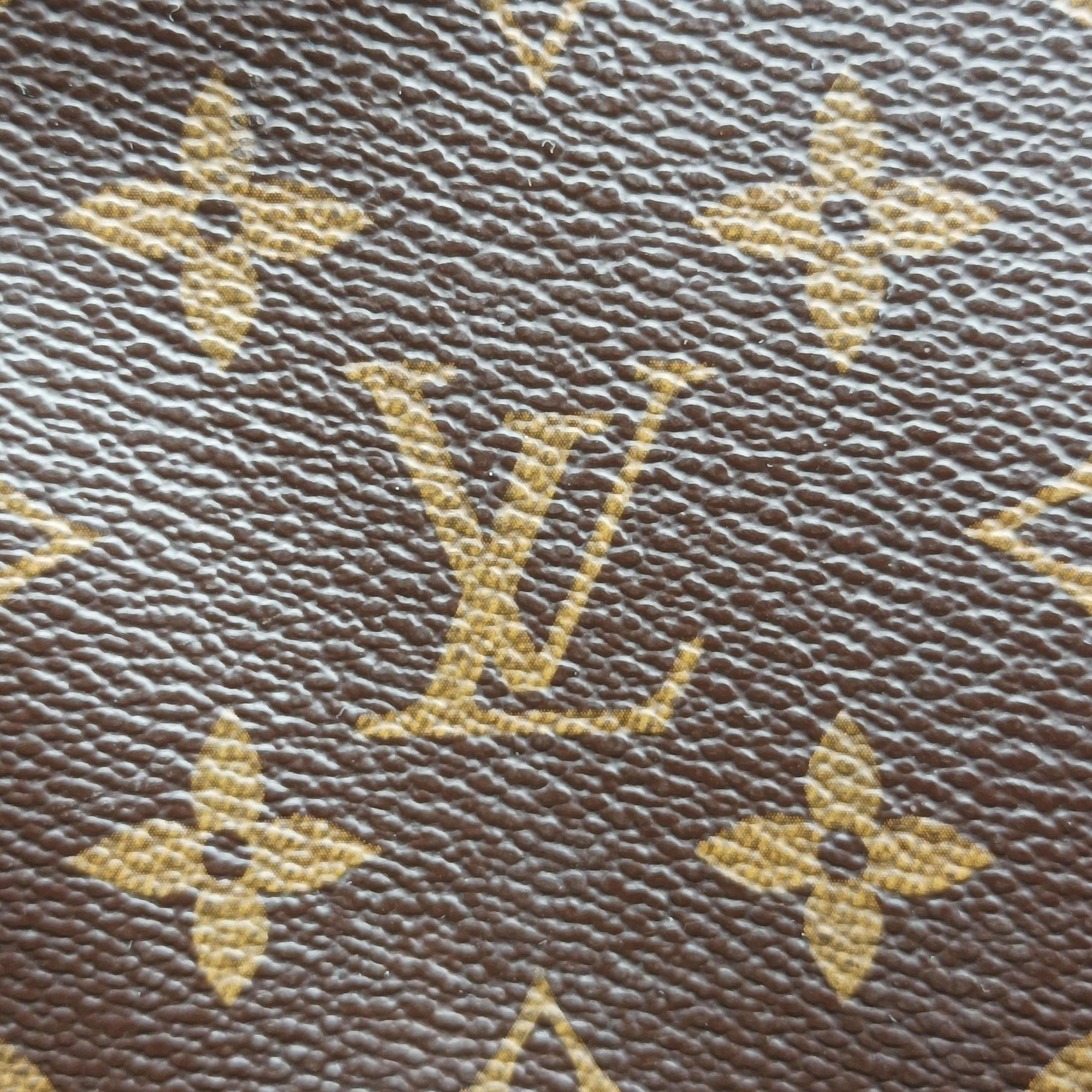 Pre-owned Louis Vuitton Cabas Bobur Brown Monogram Canvas N52006 handbag | stylenewstar