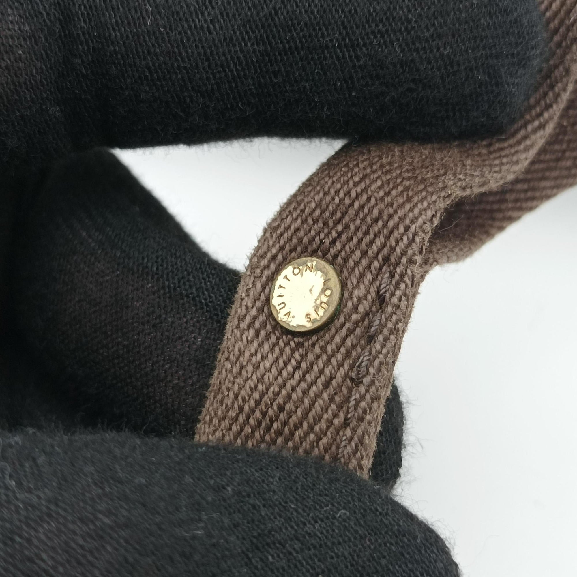 Pre-owned Louis Vuitton Cabas Bobur Brown Monogram Canvas N52006 handbag | stylenewstar