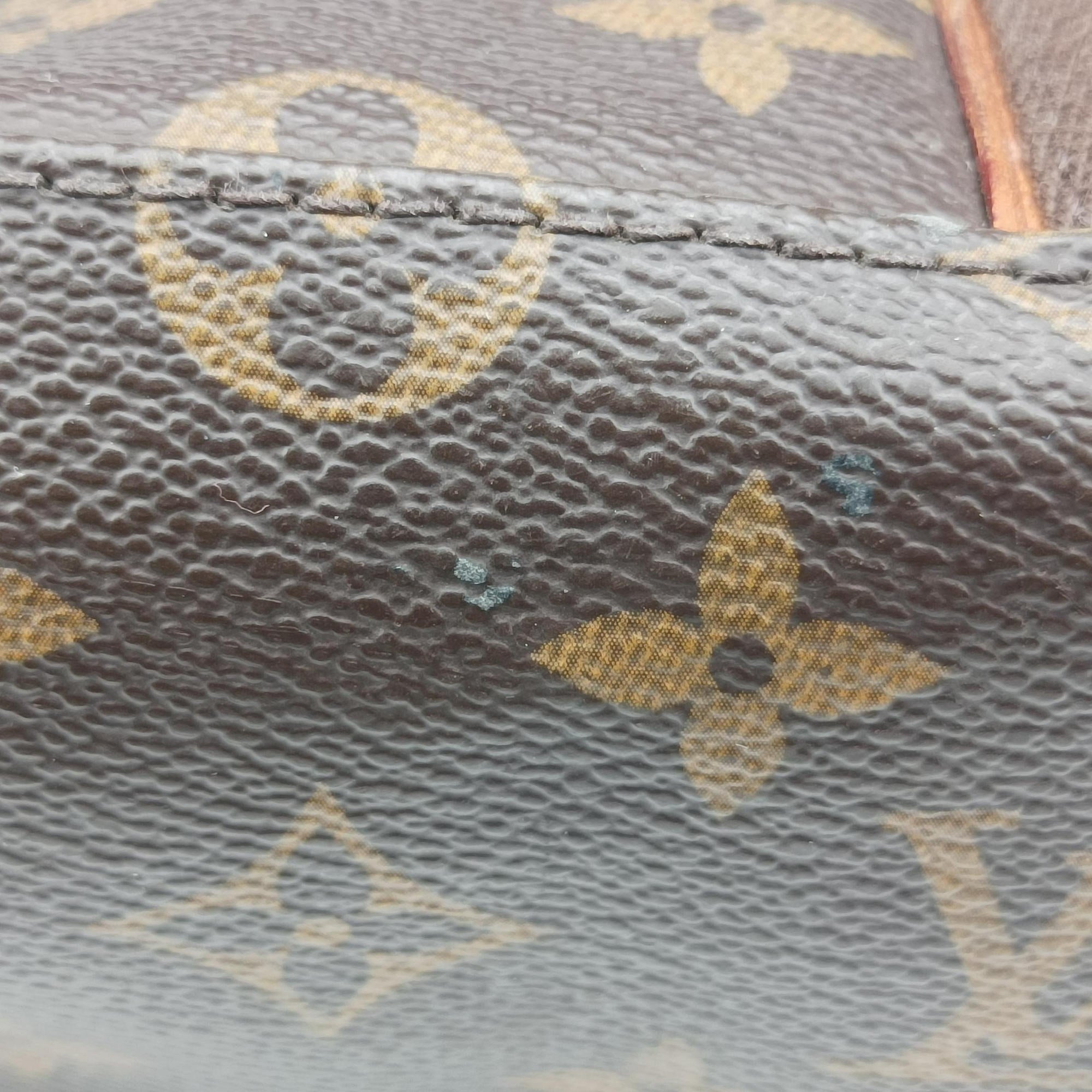 Pre-owned Louis Vuitton Cabas Bobur Brown Monogram Canvas N52006 handbag | stylenewstar