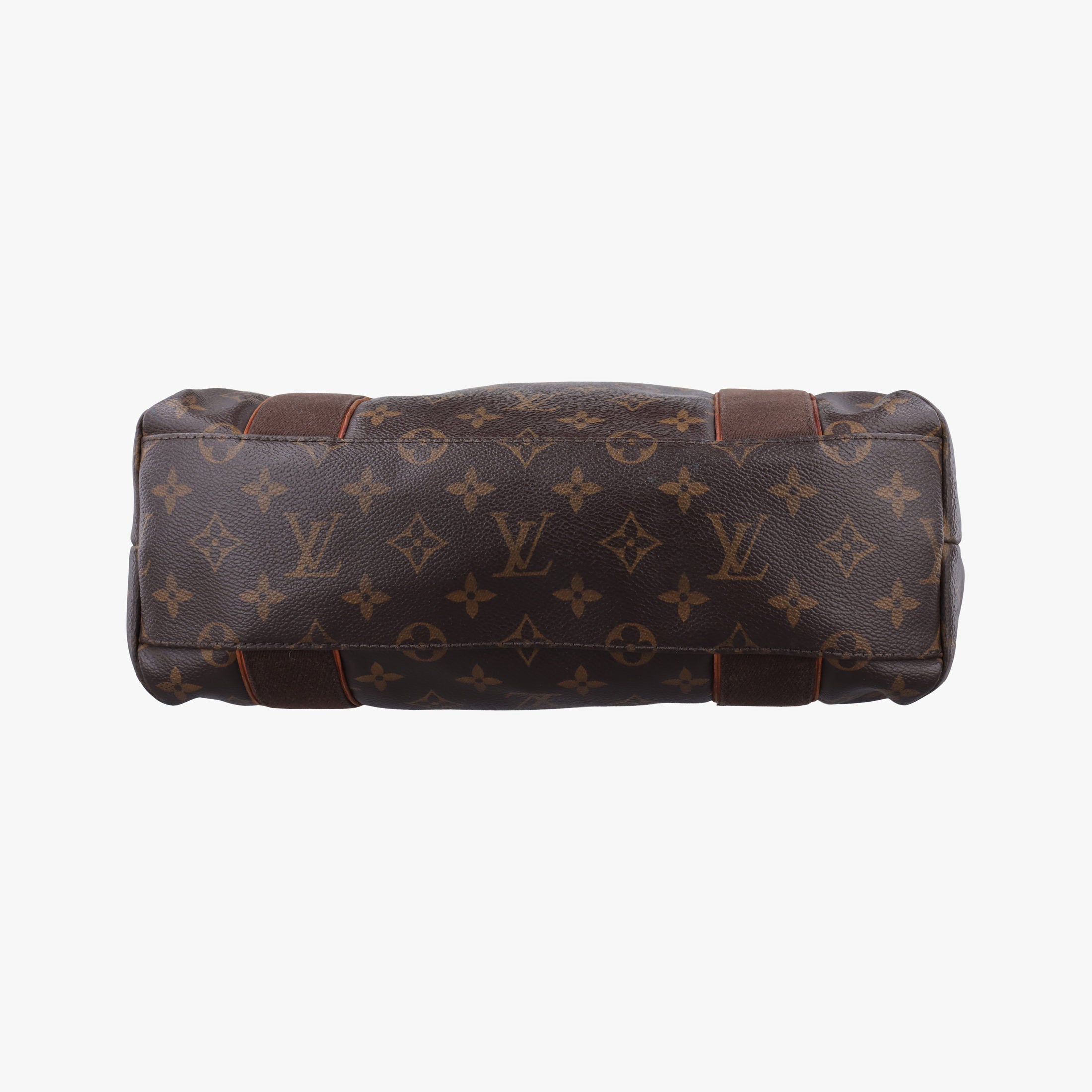 Pre-owned Louis Vuitton Cabas Bobur Brown Monogram Canvas N52006 handbag | stylenewstar