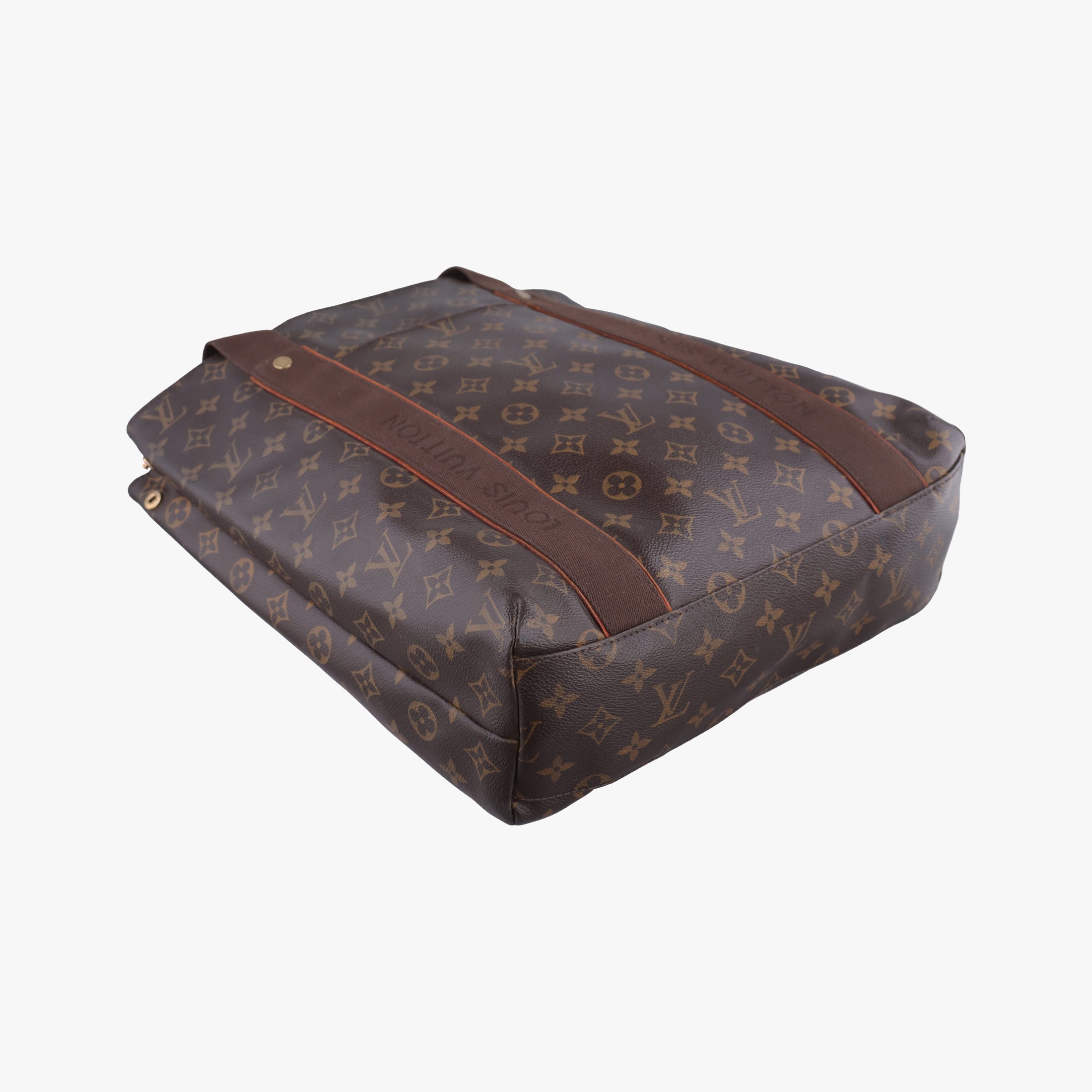 Pre-owned Louis Vuitton Cabas Bobur Brown Monogram Canvas N52006 handbag | stylenewstar