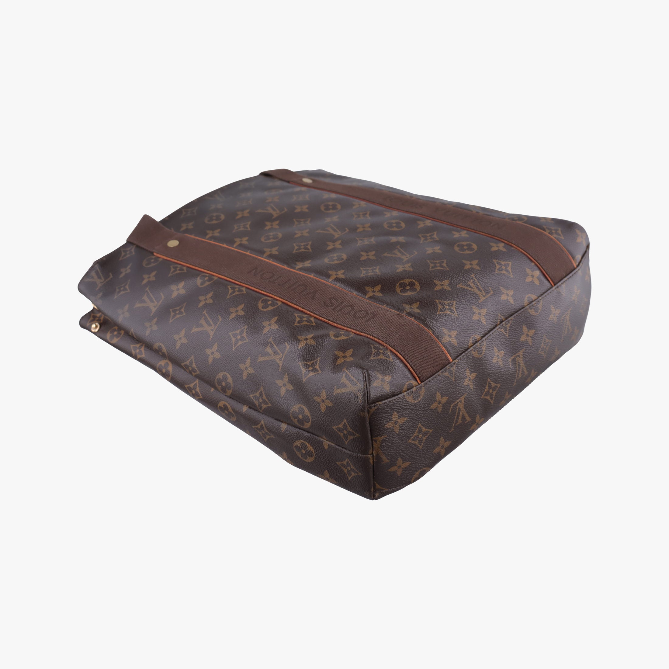 Pre-owned Louis Vuitton Cabas Bobur Brown Monogram Canvas N52006 handbag | stylenewstar