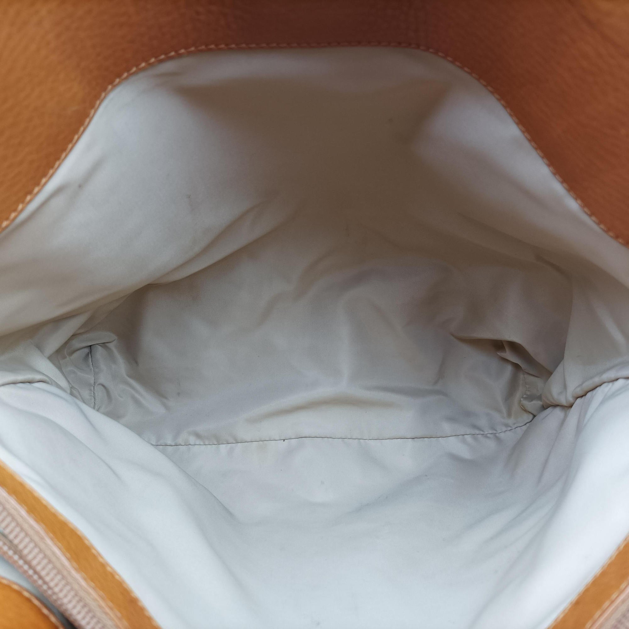 Pre-owned Christian Dior Street Chic Trotter Brown×Beige Canvas×Leather  handbag | stylenewstar
