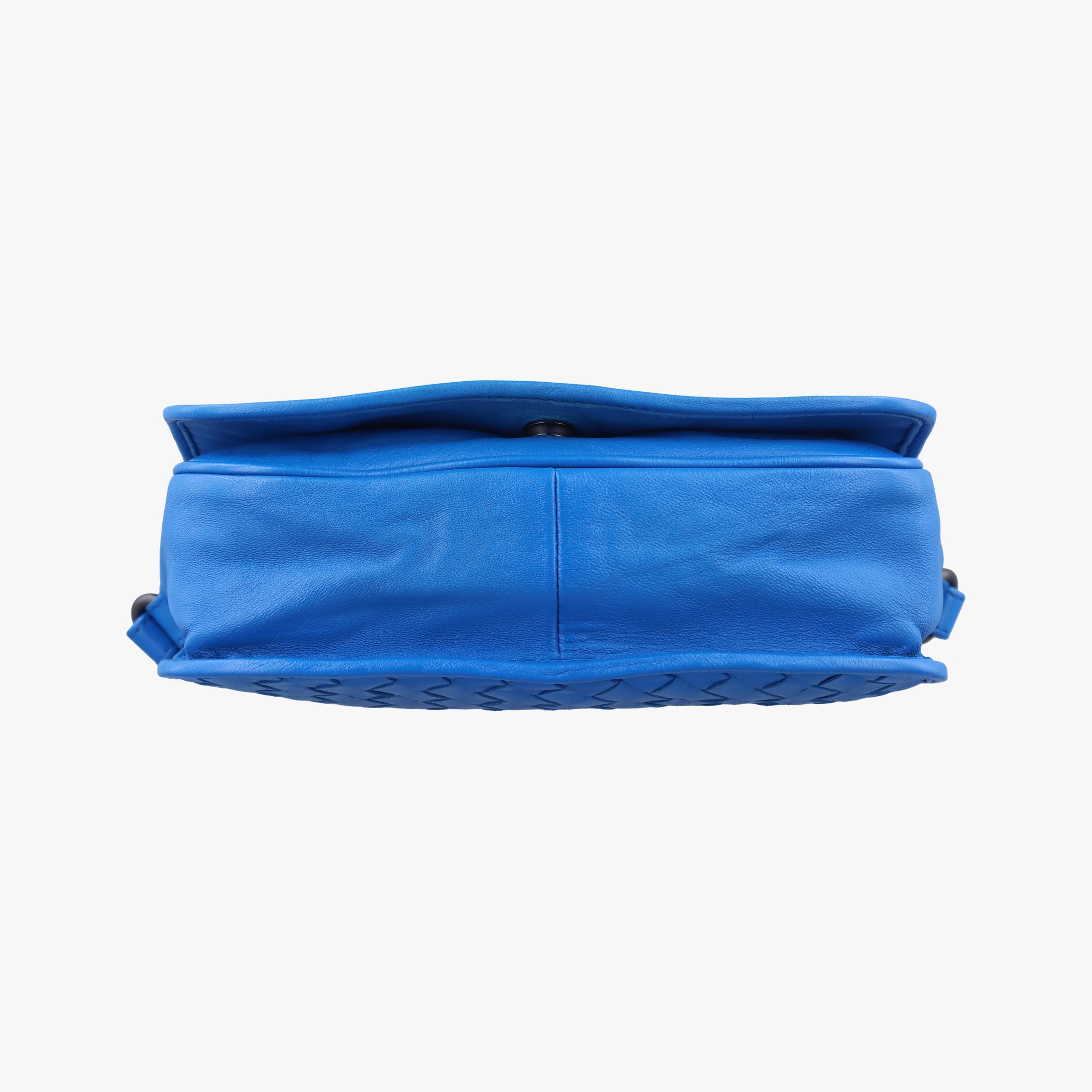 Secondhand Bottega Veneta Intrecciato Blue lambskin  shoulderbag | stylenewstar