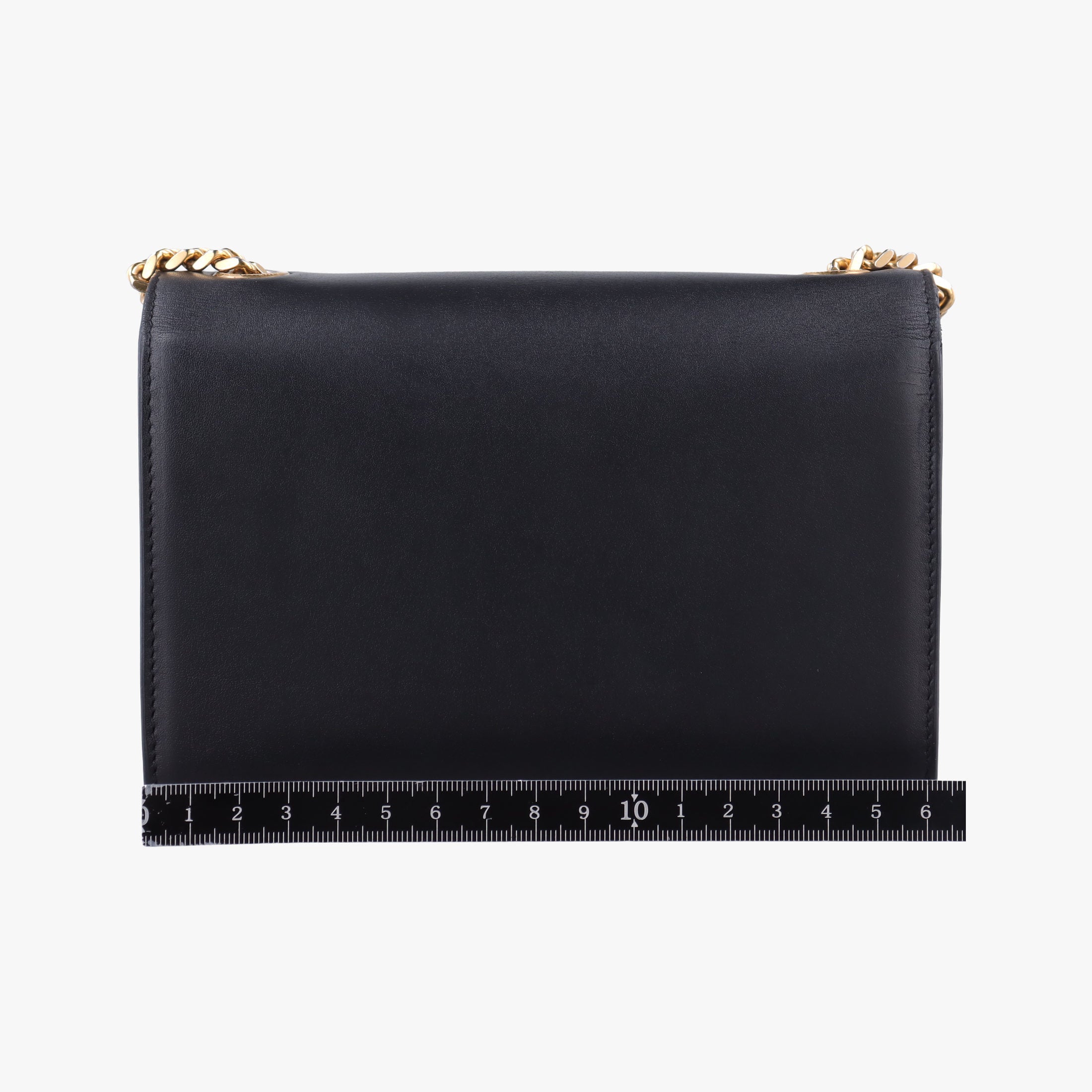 Pre-owned Yves Saint Laurent KATE Black Leather 354120 shoulderbag | stylenewstar