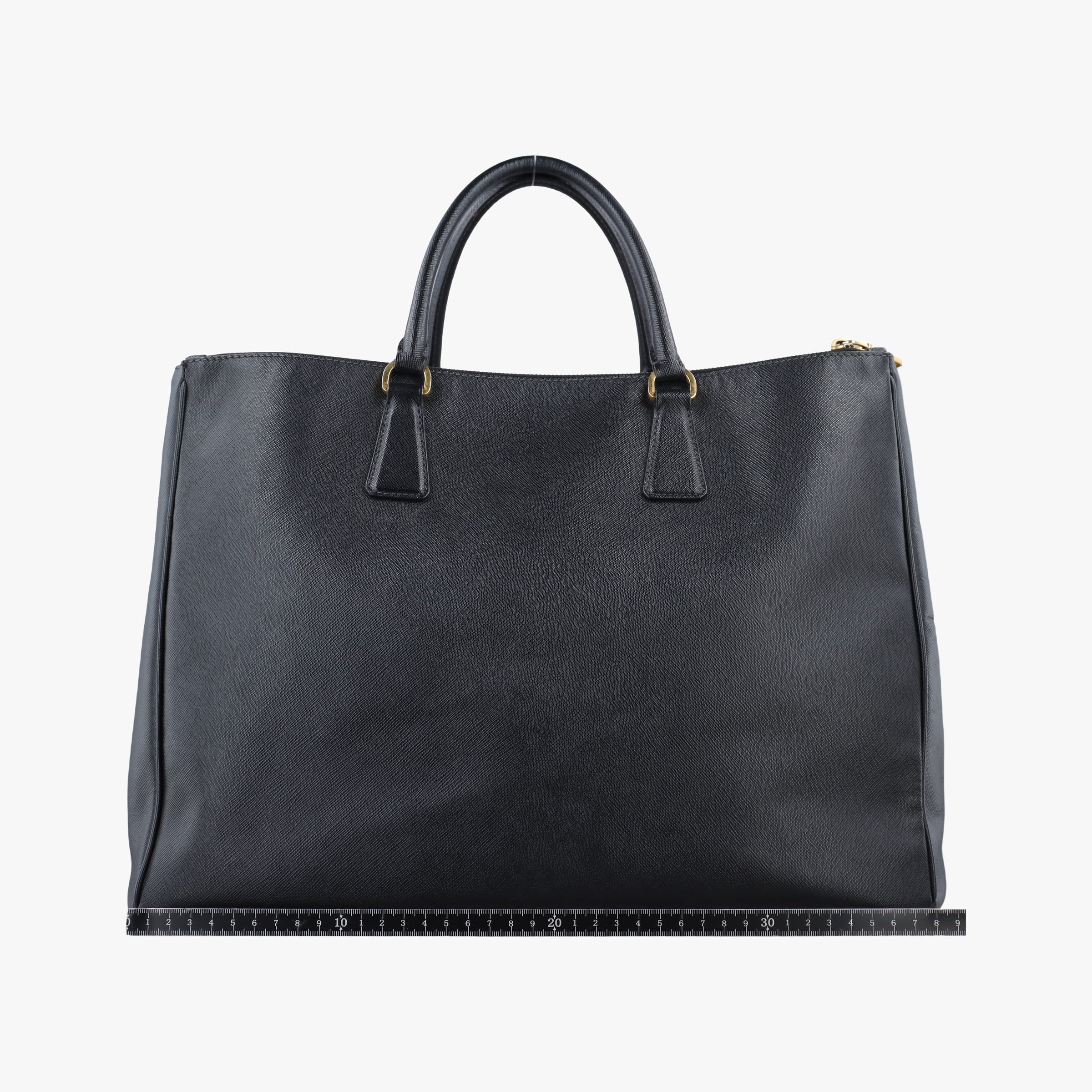 Pre-owned Prada Galleria Black SAFFIANO　Leather BN1802 handbag | stylenewstar