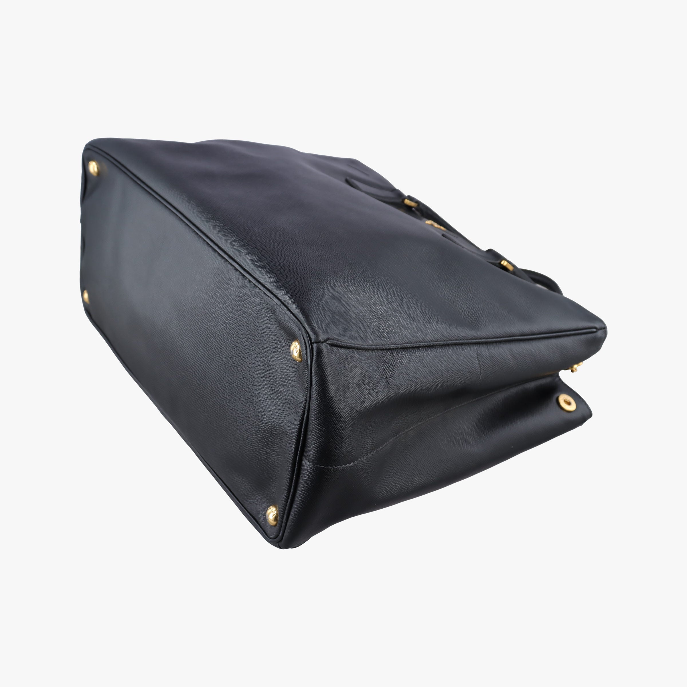 Pre-owned Prada Galleria Black SAFFIANO　Leather BN1802 handbag | stylenewstar