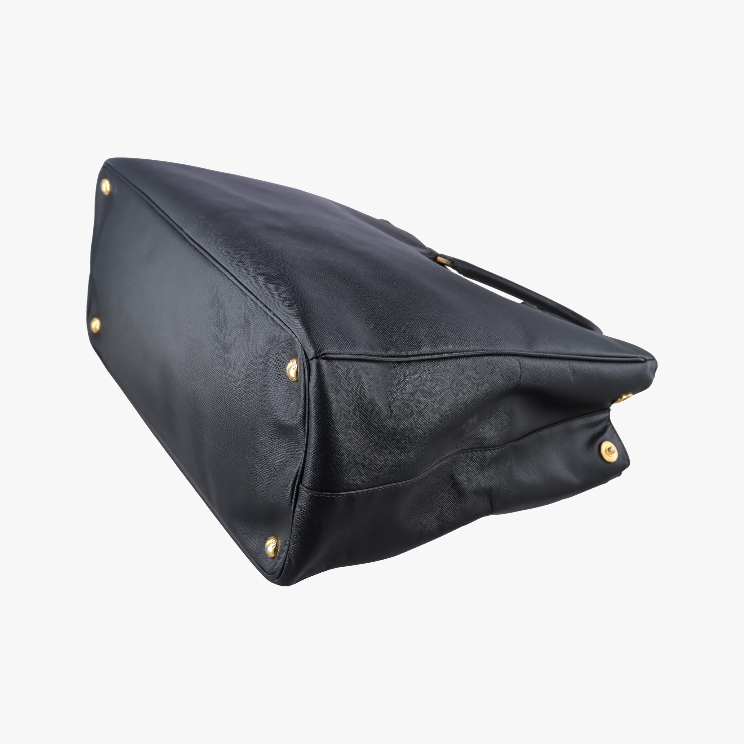 Pre-owned Prada Galleria Black SAFFIANO　Leather BN1802 handbag | stylenewstar