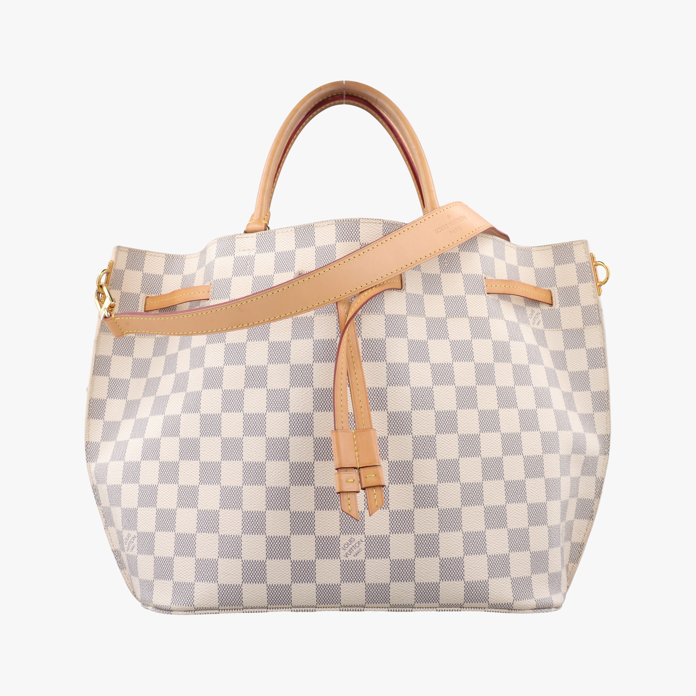 Pre-owned Louis Vuitton GIROLATA Azur Damier Canvas N41579 shoulderbag | stylenewstar