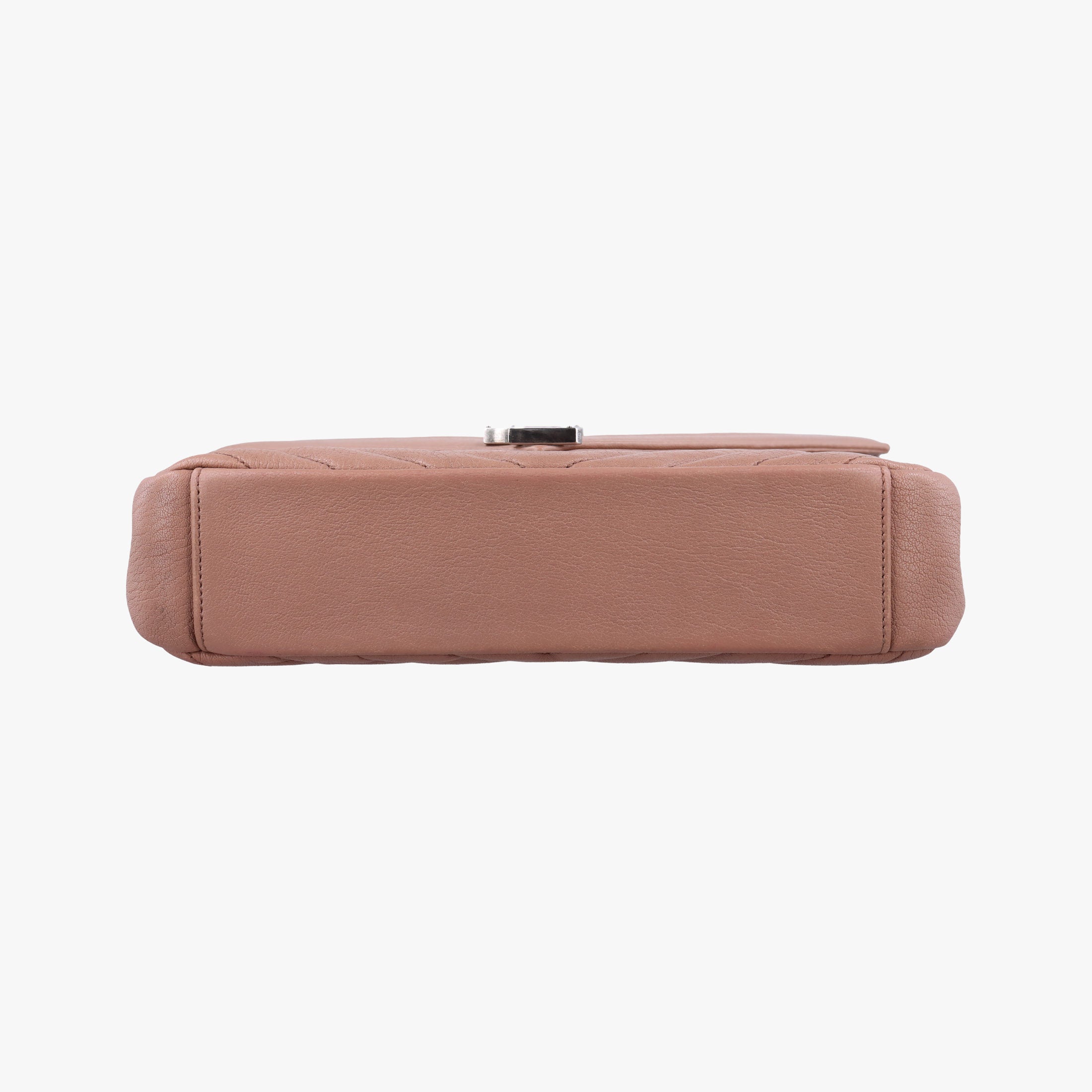 Secondhand Yves Saint Laurent COLLEGE beige Leather 428056 shoulderbag | stylenewstar
