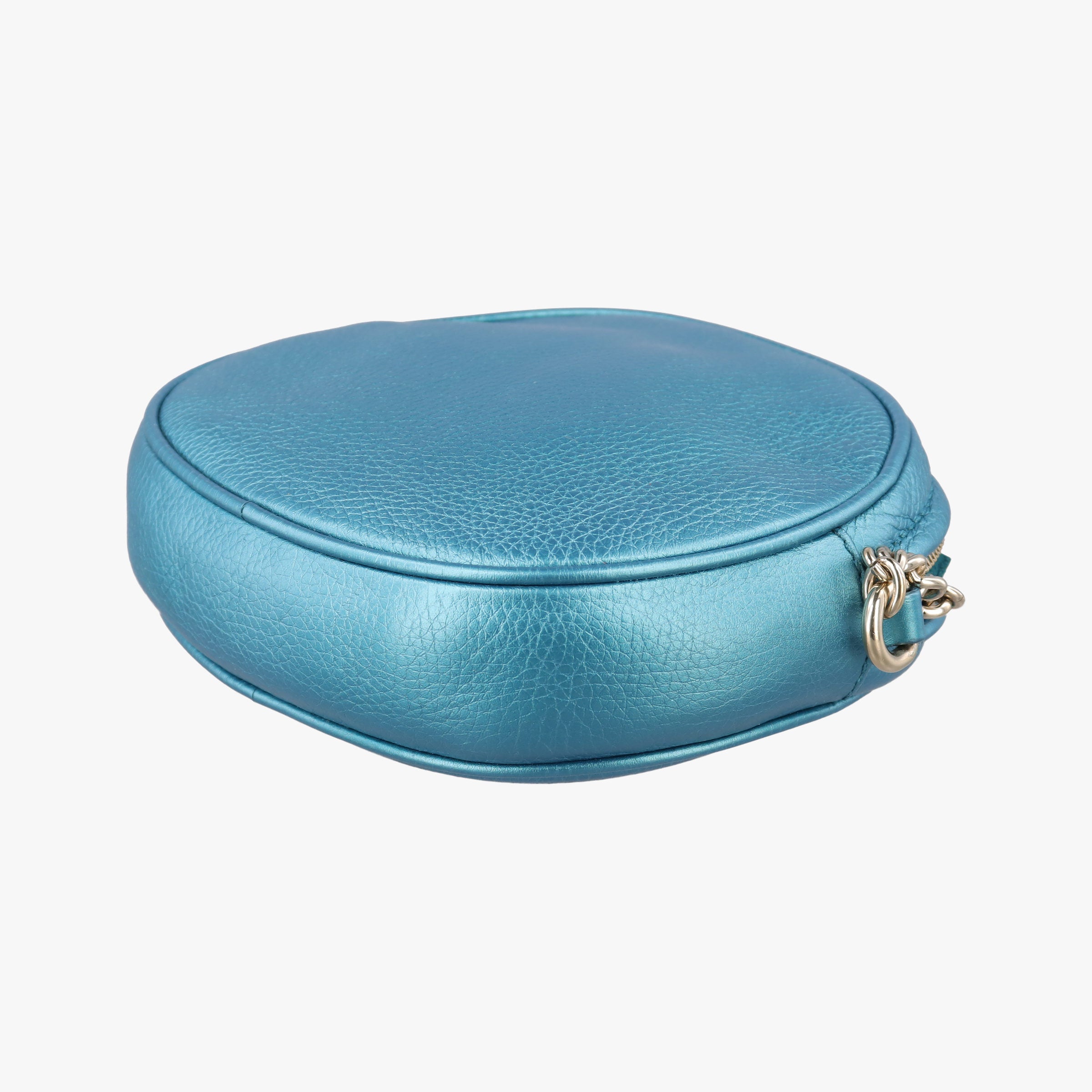 Pre-owned Gucci Soho Blue Leather 353965 shoulderbag | stylenewstar