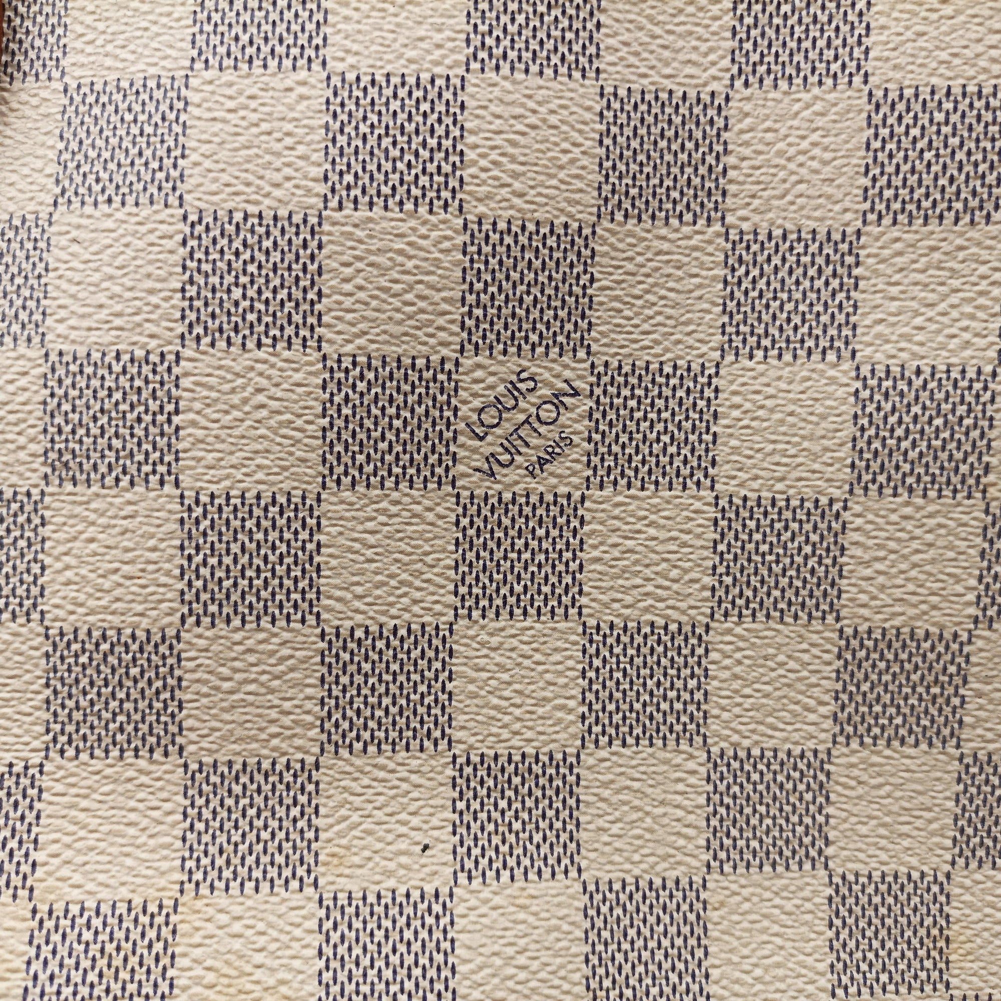 Pre-owned Louis Vuitton NEVERFULL MM AZUR Damier Canvas N51107 handbag | stylenewstar