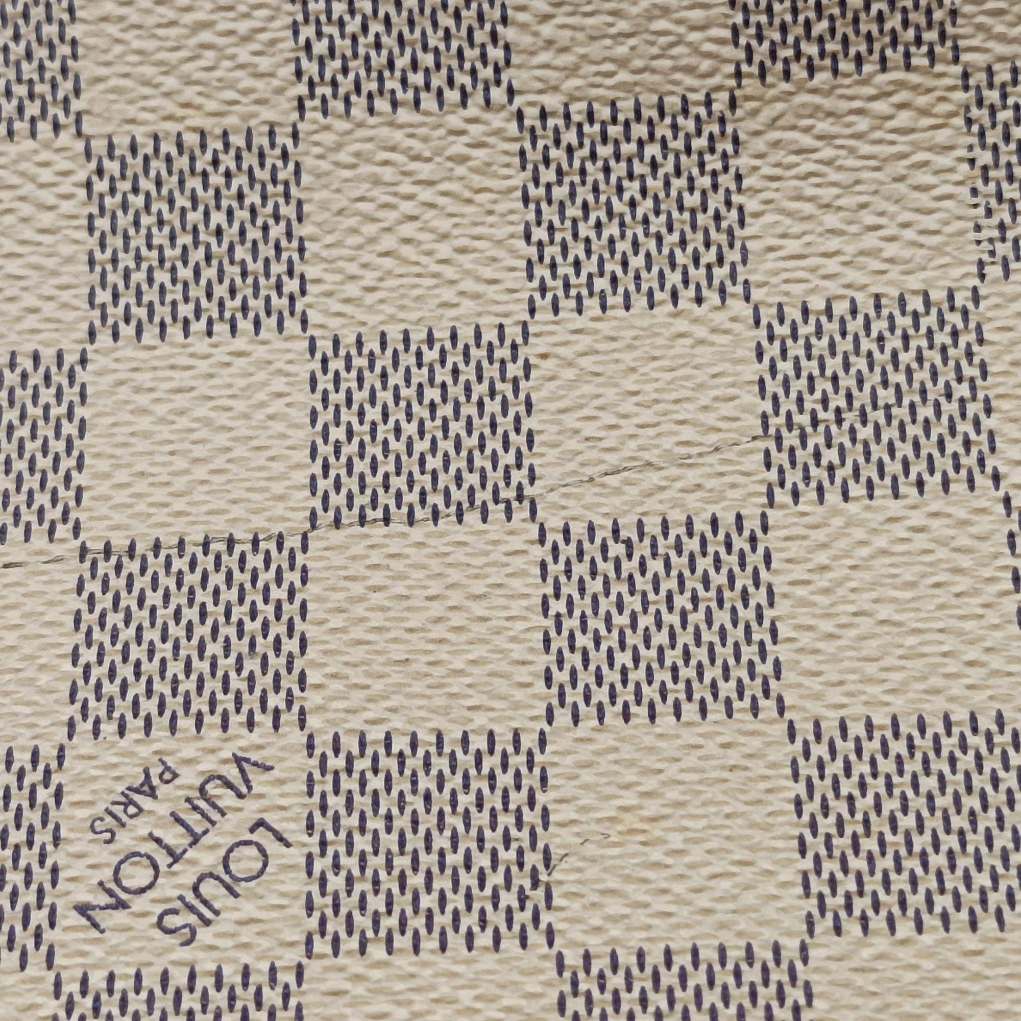 Pre-owned Louis Vuitton NEVERFULL MM AZUR Damier Canvas N51107 handbag | stylenewstar