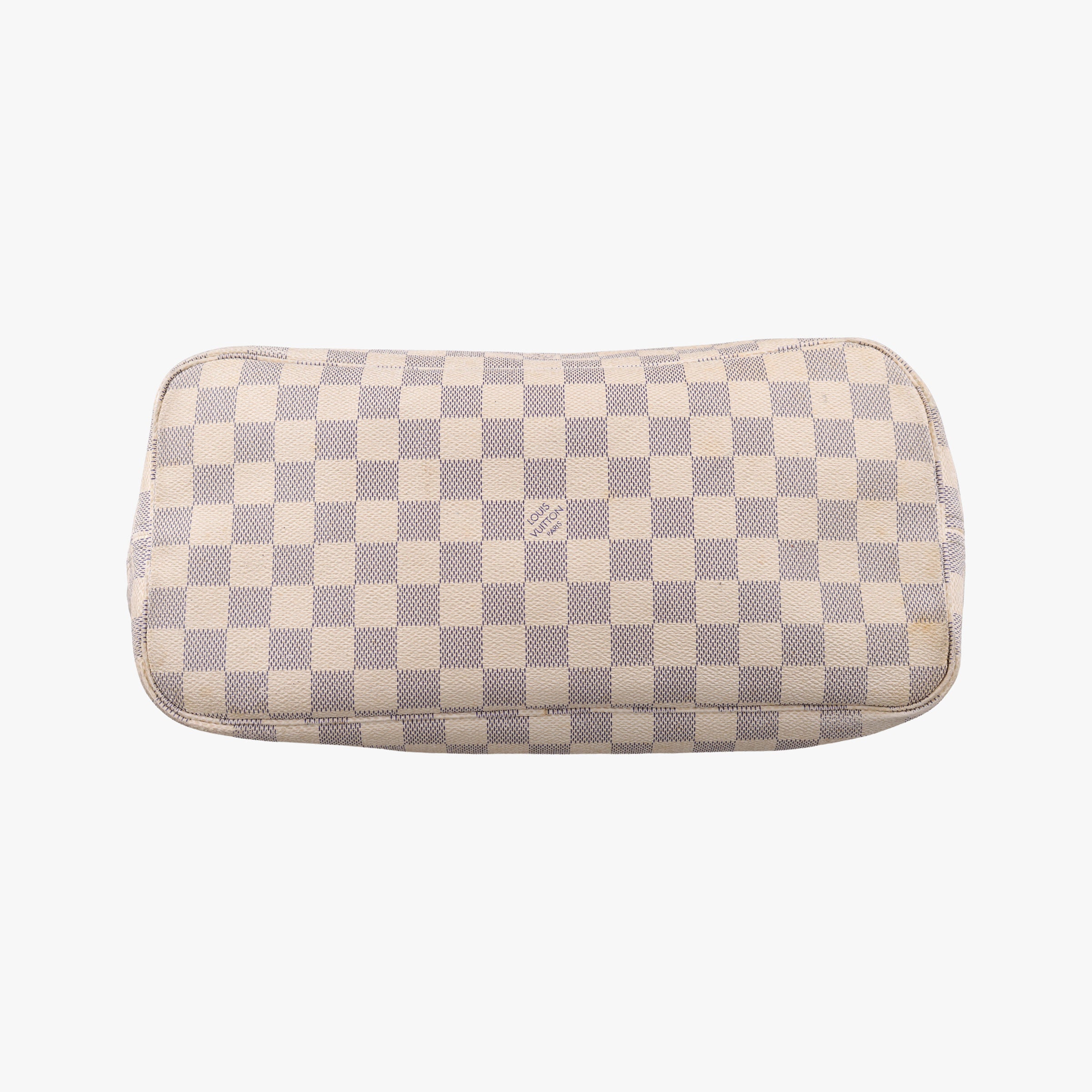Pre-owned Louis Vuitton NEVERFULL MM AZUR Damier Canvas N51107 handbag | stylenewstar