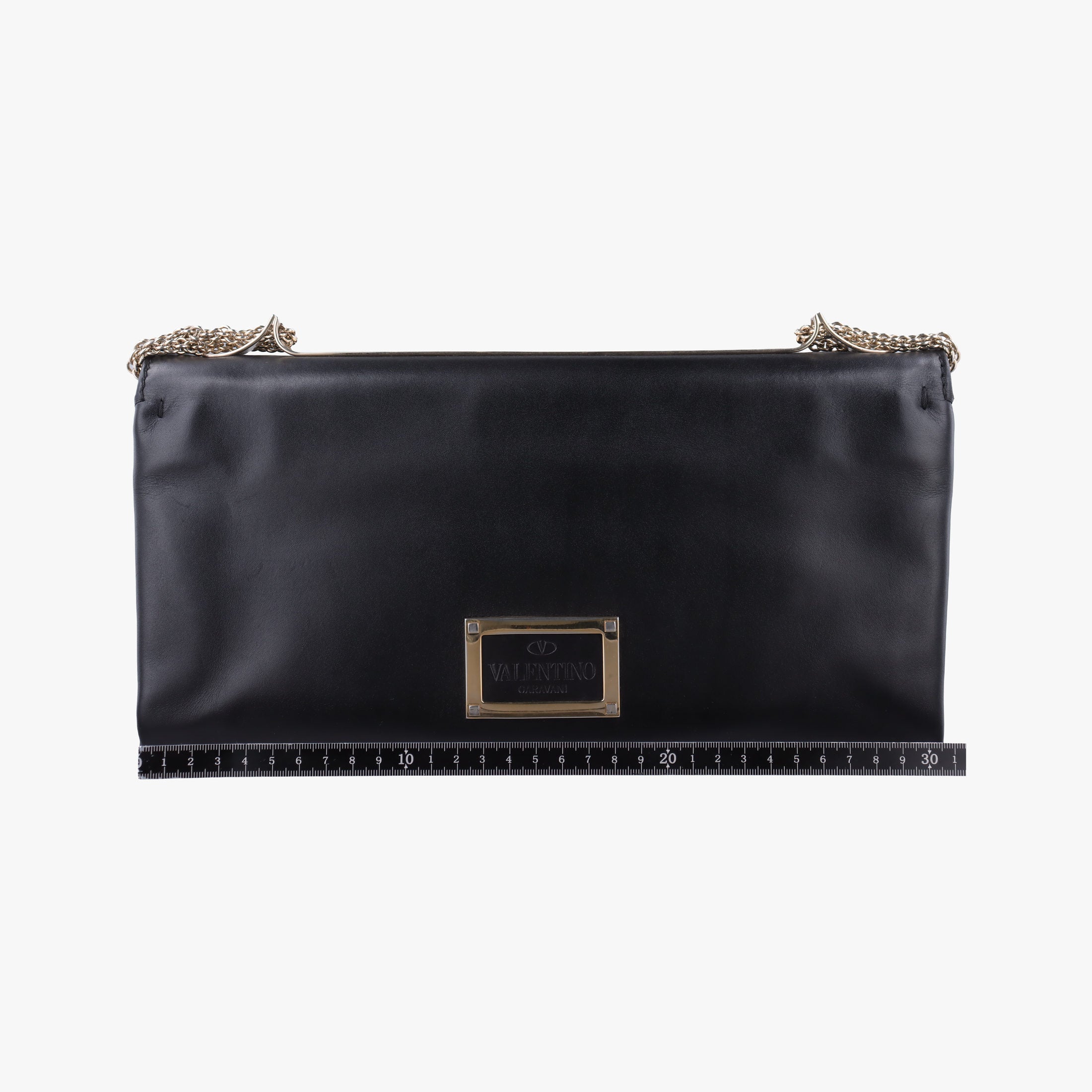Pre-owned Valentino Rockstud Va Va Voom Black Leather  shoulderbag | stylenewstar