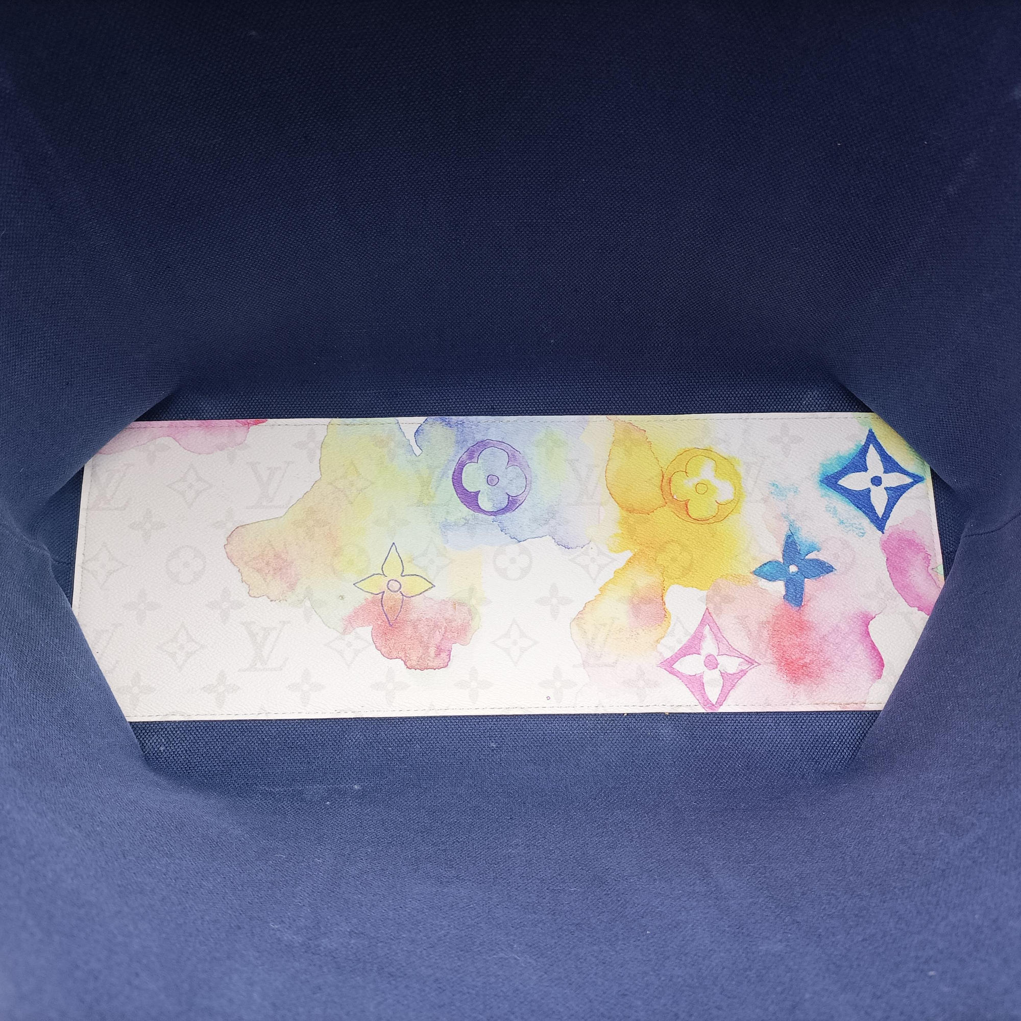 Pre-owned Louis Vuitton Weekend Tote GM Multicolor PVC coated canvas M45754 shoulderbag | stylenewstar