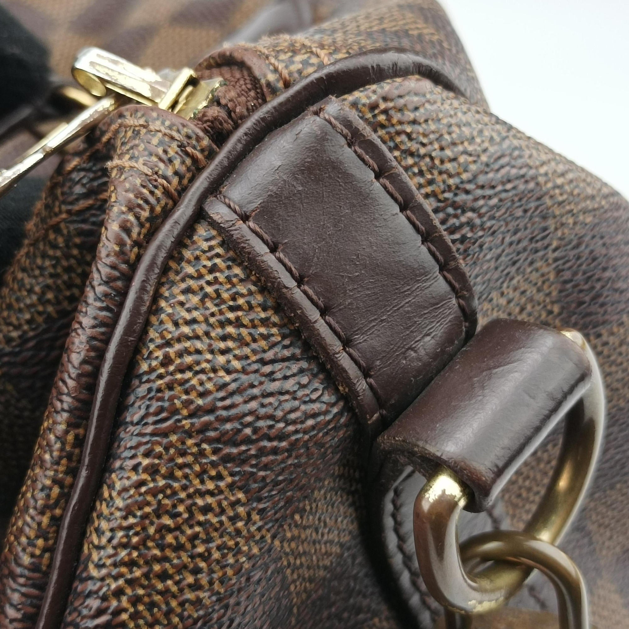 Secondhand Louis Vuitton Speedy Bandouliere30 EBENE Damier Canvas N41183 shoulderbag | stylenewstar