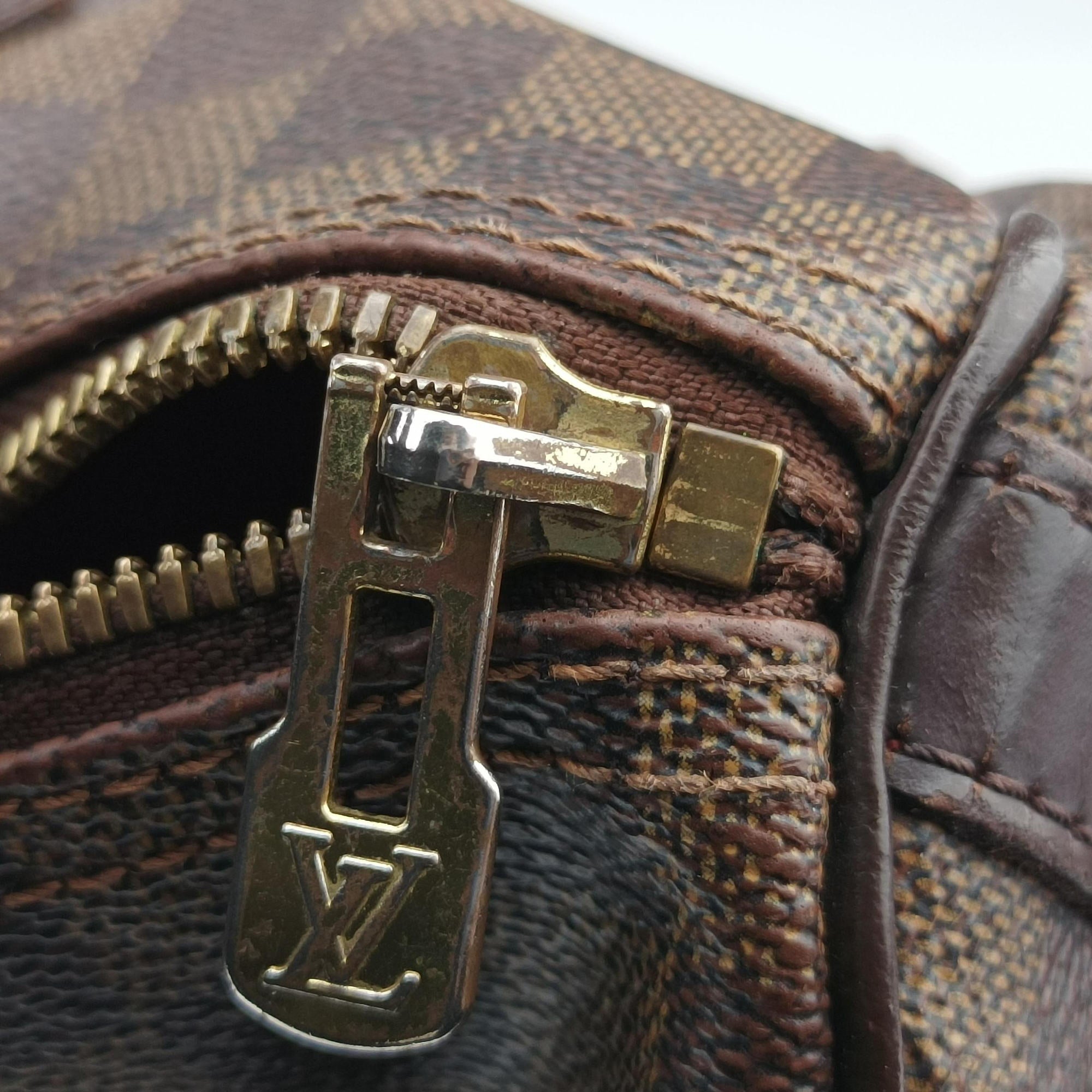 Secondhand Louis Vuitton Speedy Bandouliere30 EBENE Damier Canvas N41183 shoulderbag | stylenewstar
