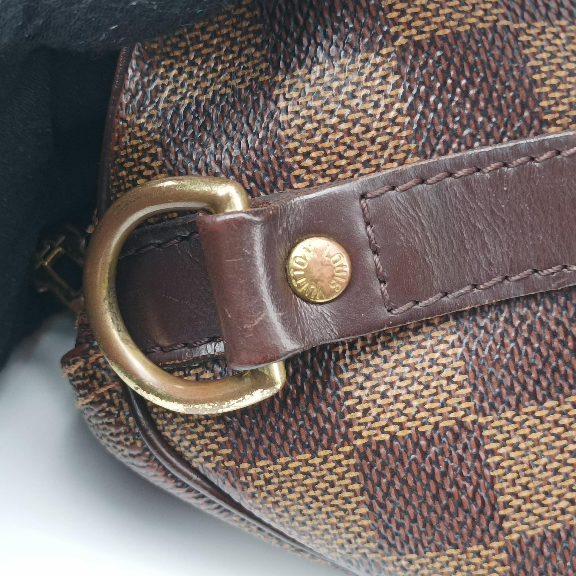 Secondhand Louis Vuitton Speedy Bandouliere30 EBENE Damier Canvas N41183 shoulderbag | stylenewstar