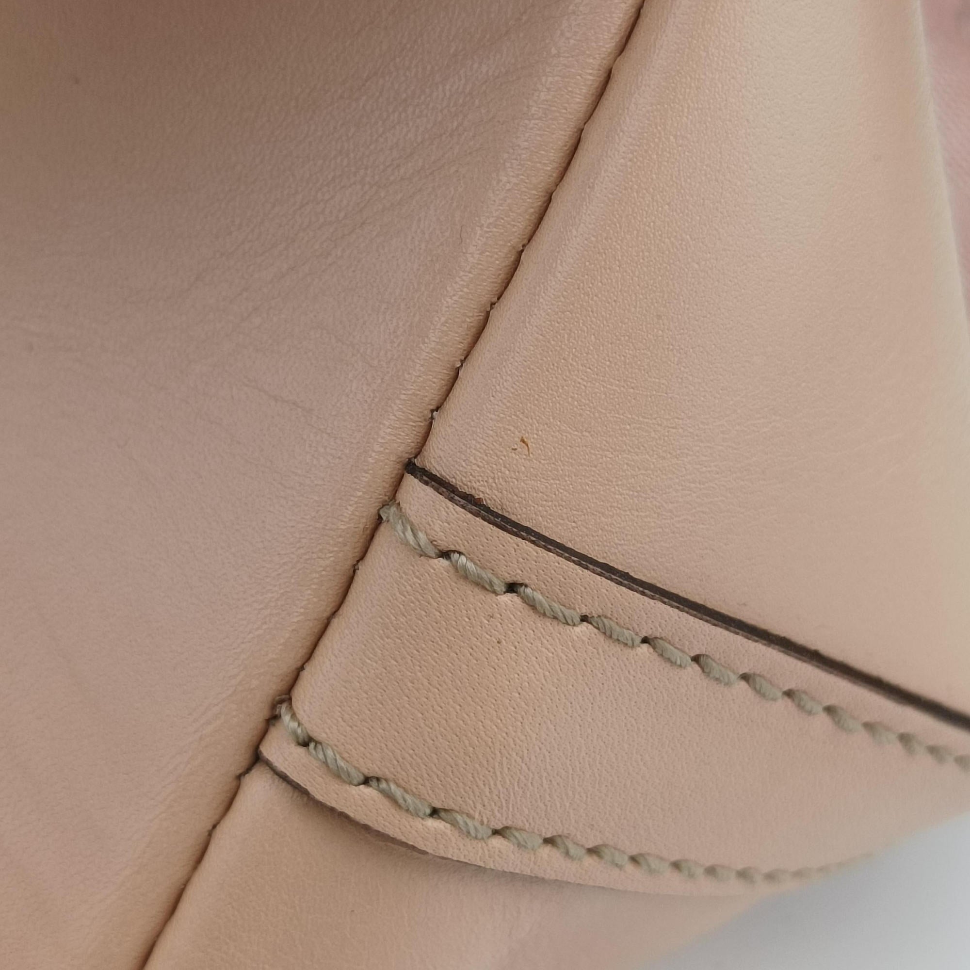 Vintage Gucci Lovely Hobo Pink×beige canvas×Leather 257070 shoulderbag | stylenewstar