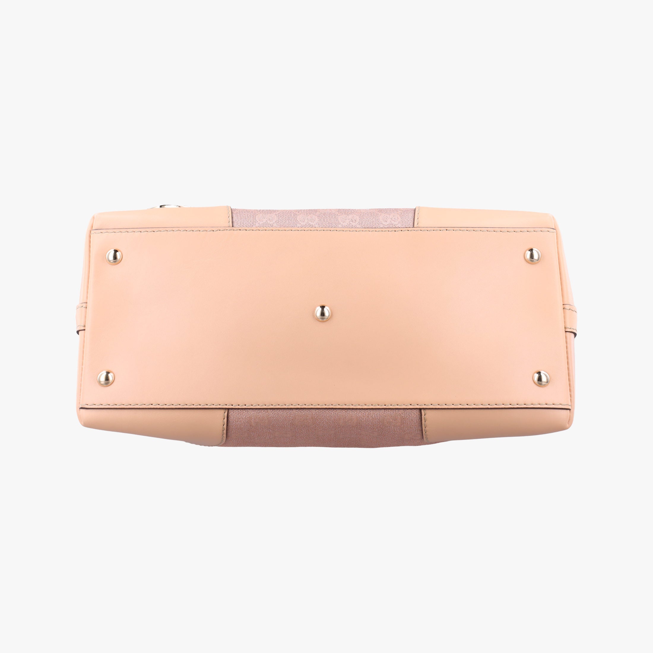 Vintage Gucci Lovely Hobo Pink×beige canvas×Leather 257070 shoulderbag | stylenewstar
