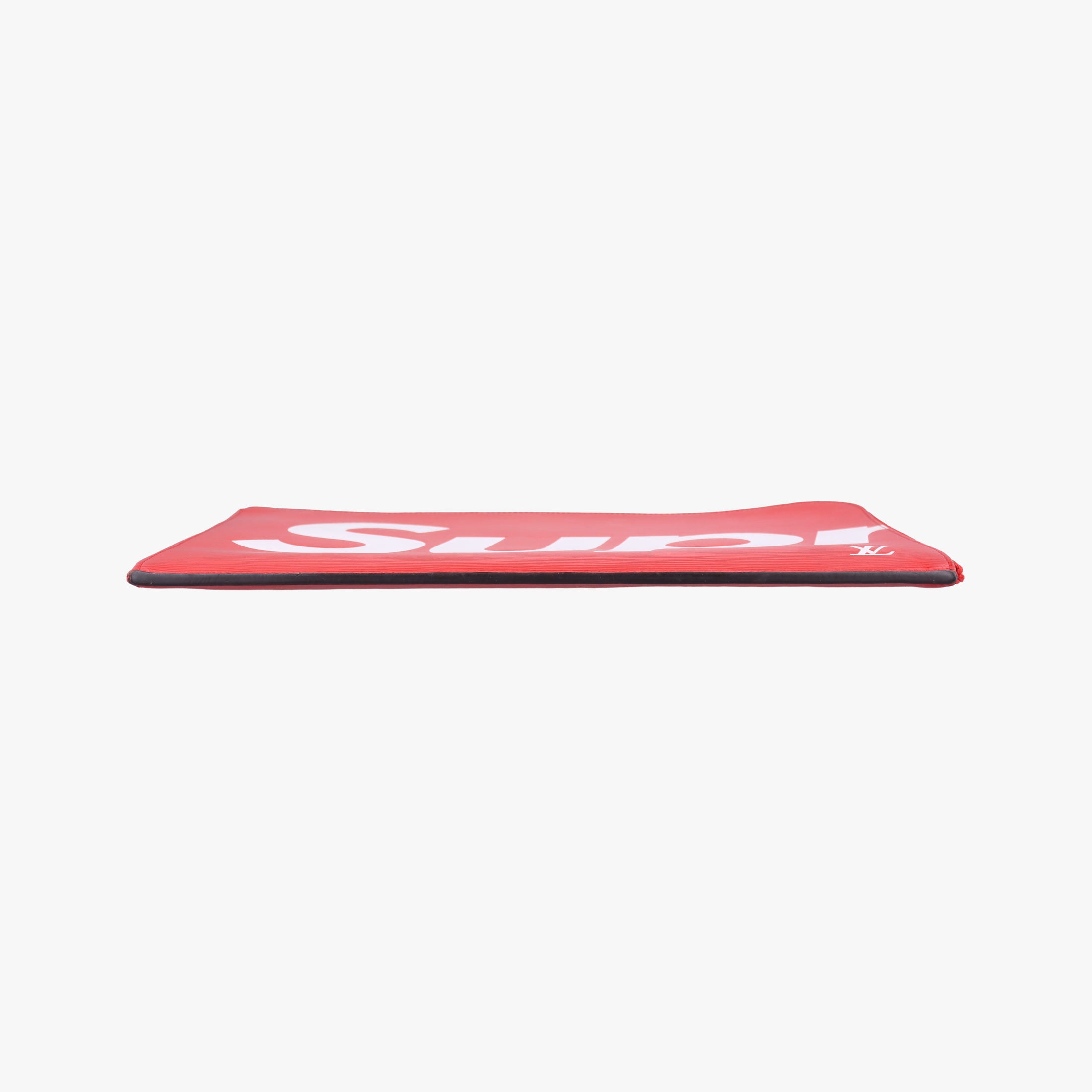 Pre-owned Louis Vuitton Pochette Jour GM Supreme Collaboration ROUGE×white epi M67722 clutchbag | stylenewstar
