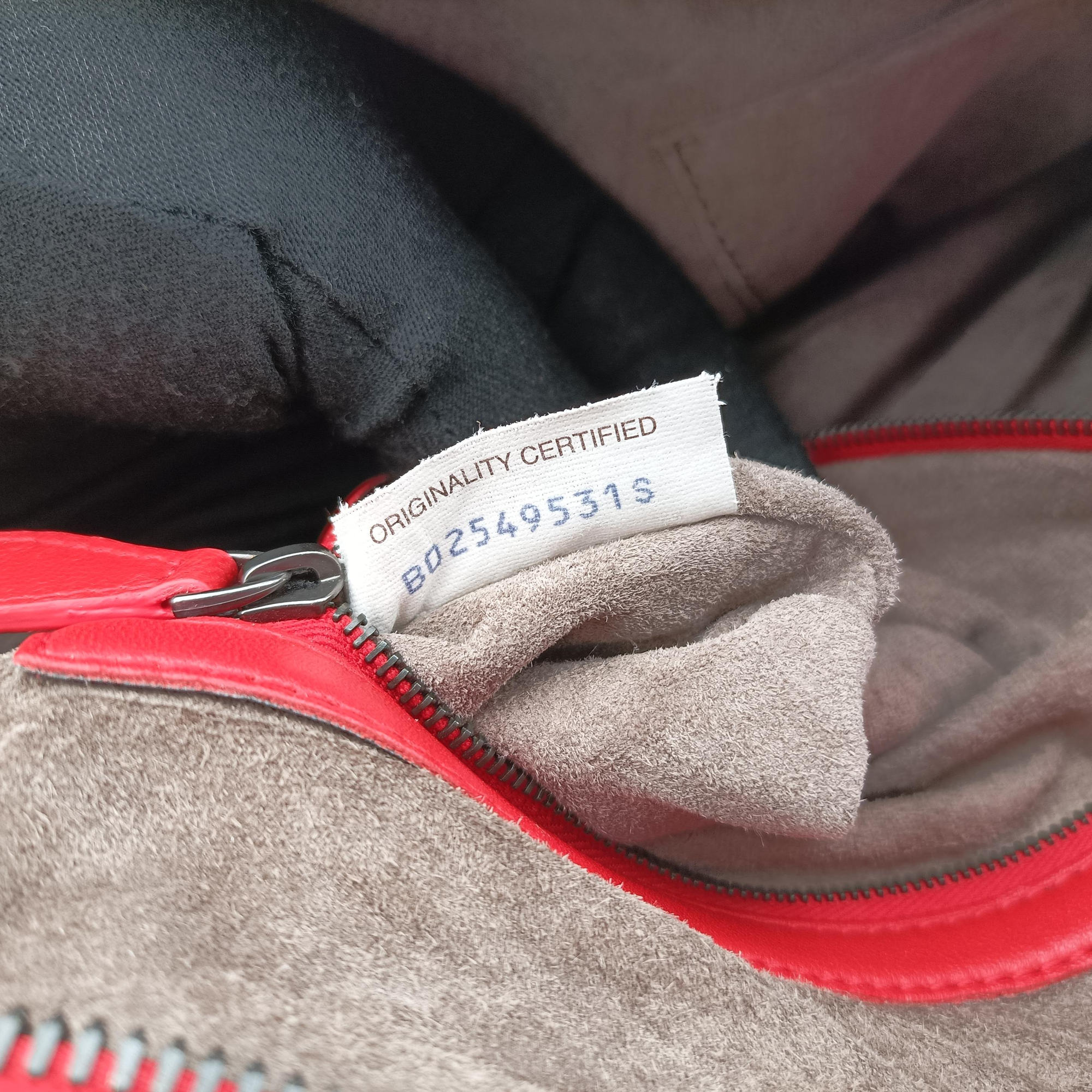 Vintage Bottega Veneta NODINI Intrecciato Red lambskin  shoulderbag | stylenewstar