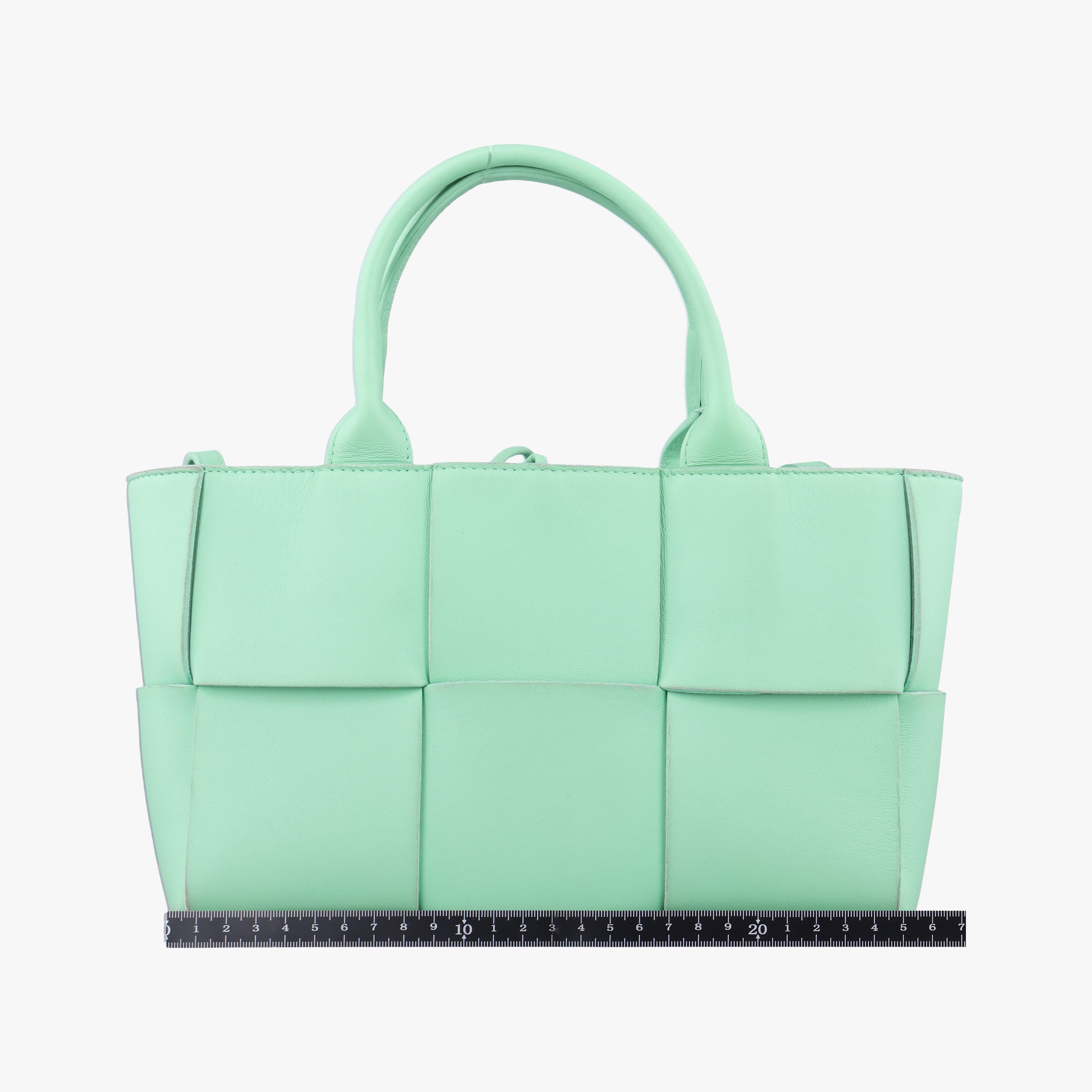 Vintage Bottega Veneta THE ARCO Tote Green lambskin  shoulderbag | stylenewstar
