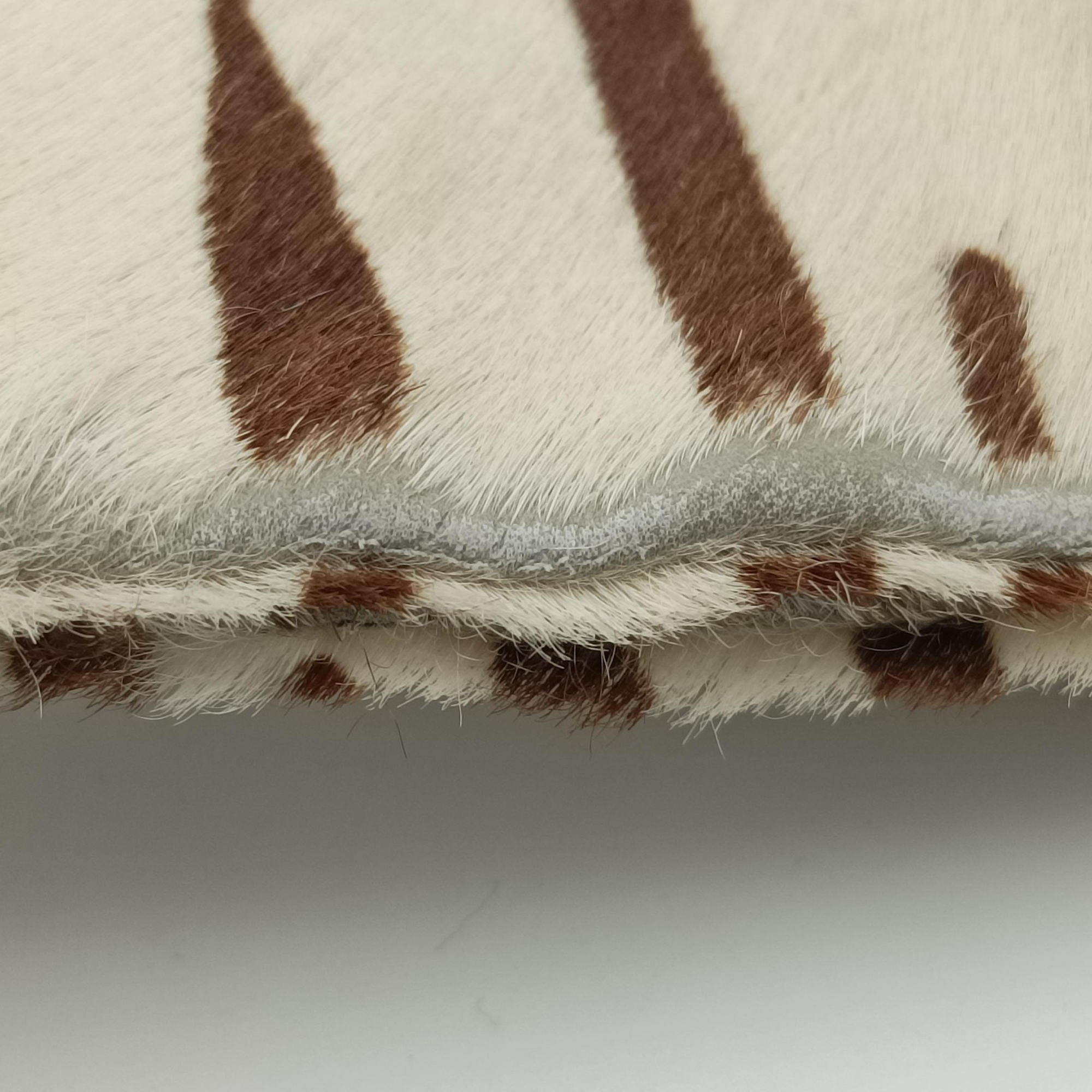 Vintage Prada AnimalierZebra Print Brown×White Moro Pony Hair  shoulderbag | stylenewstar
