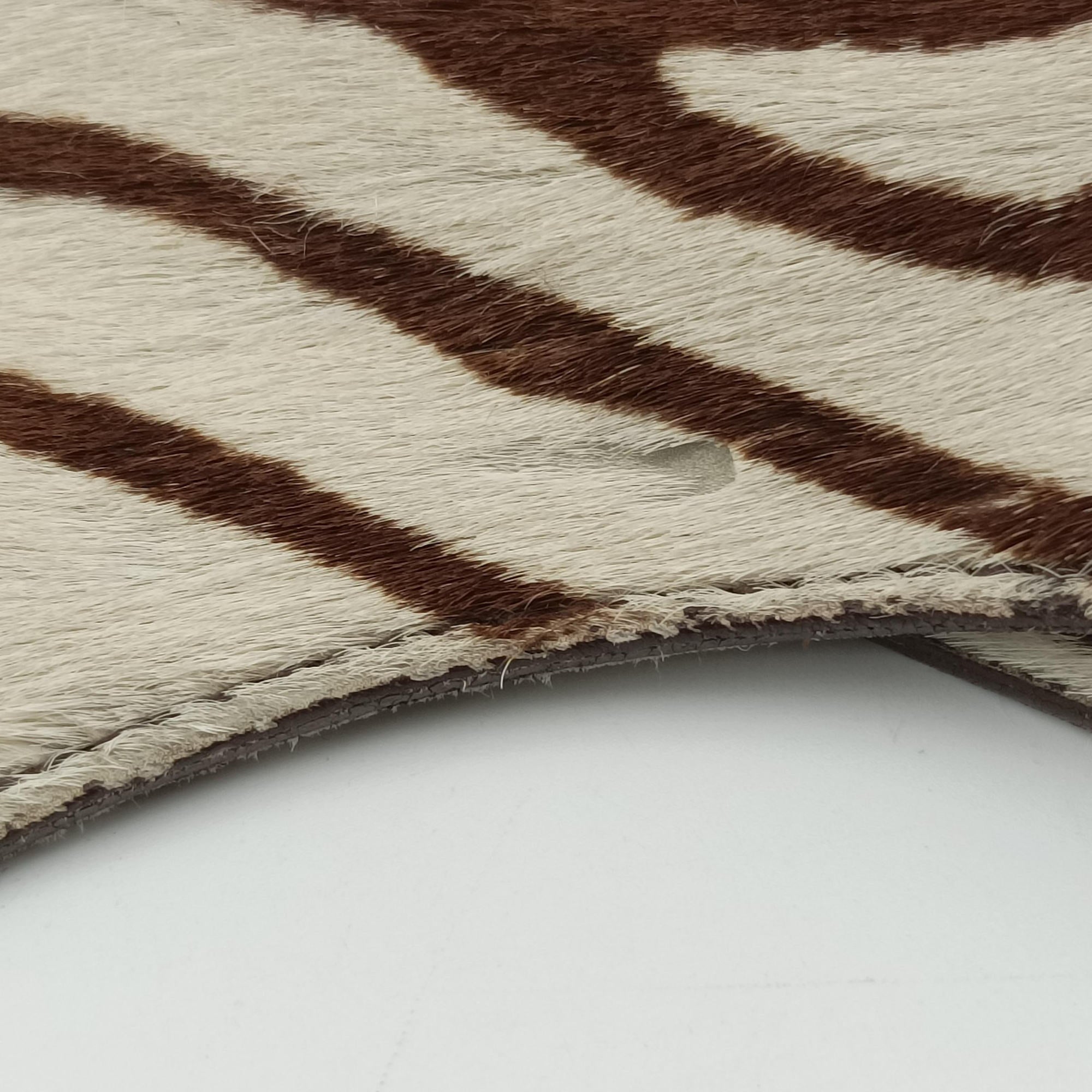 Vintage Prada AnimalierZebra Print Brown×White Moro Pony Hair  shoulderbag | stylenewstar