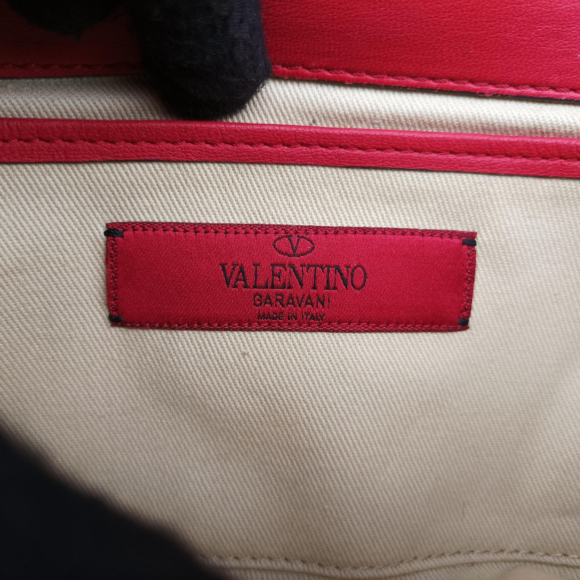 Pre-owned Valentino Va Va Voom Red ponyhair  shoulderbag | stylenewstar