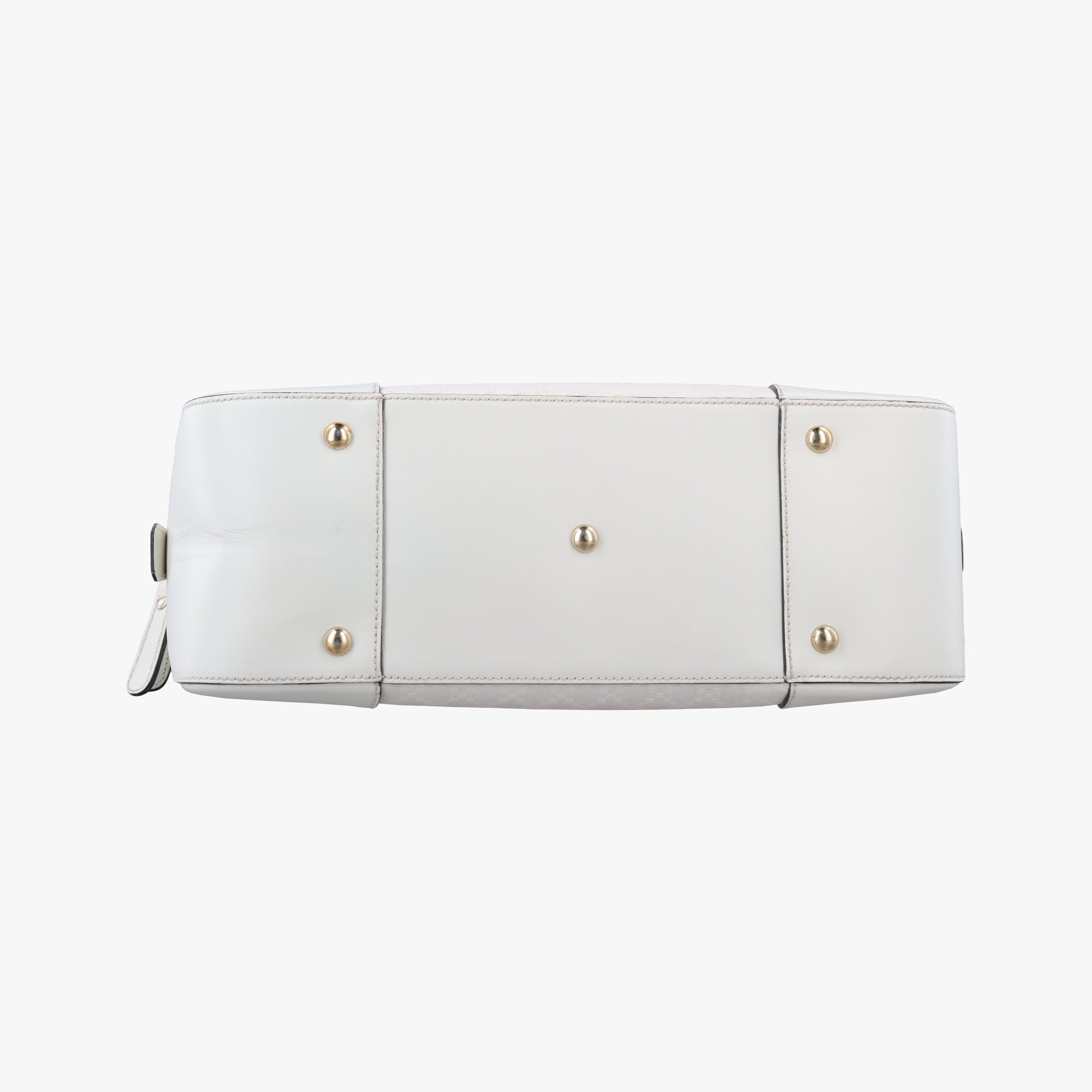 Secondhand Gucci Bright Diamante White Leather 354332 shoulderbag | stylenewstar