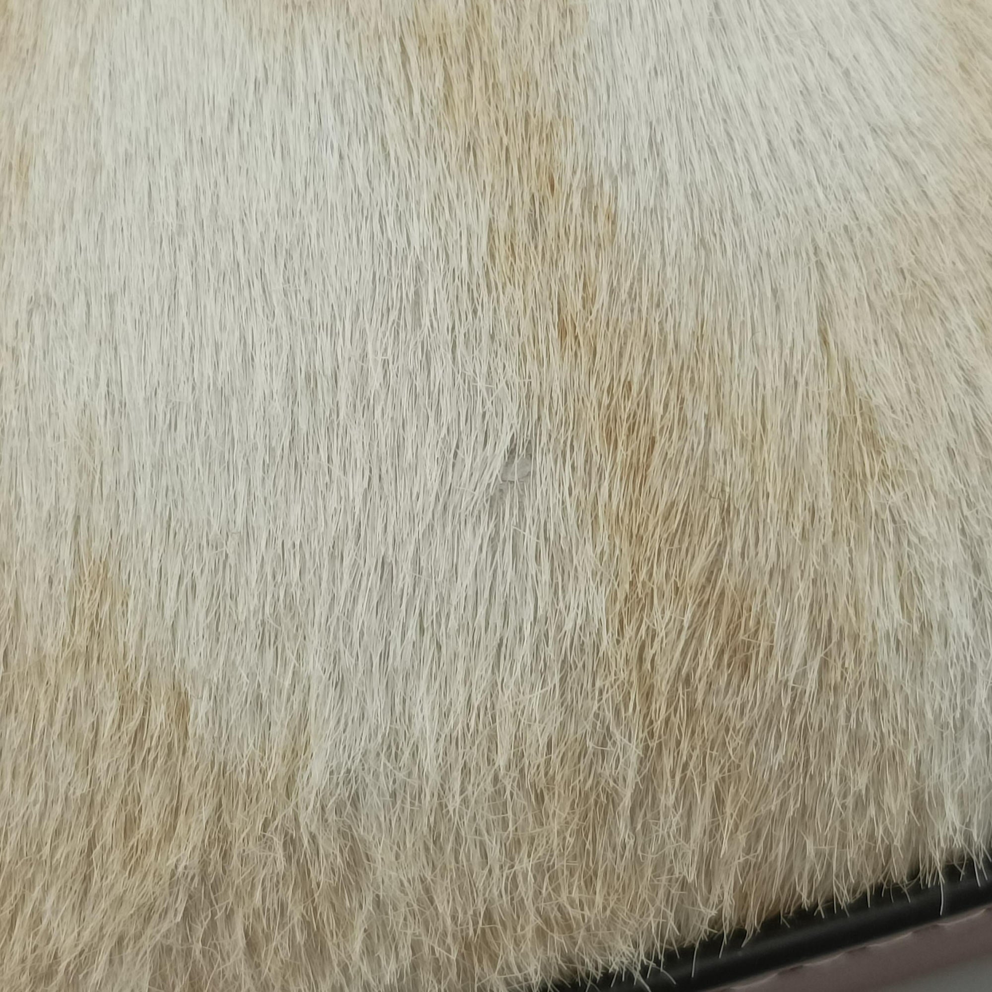 Secondhand Burberry Mini Deer Print Pocket beige×Brown leather×ponyhair  shoulderbag | stylenewstar
