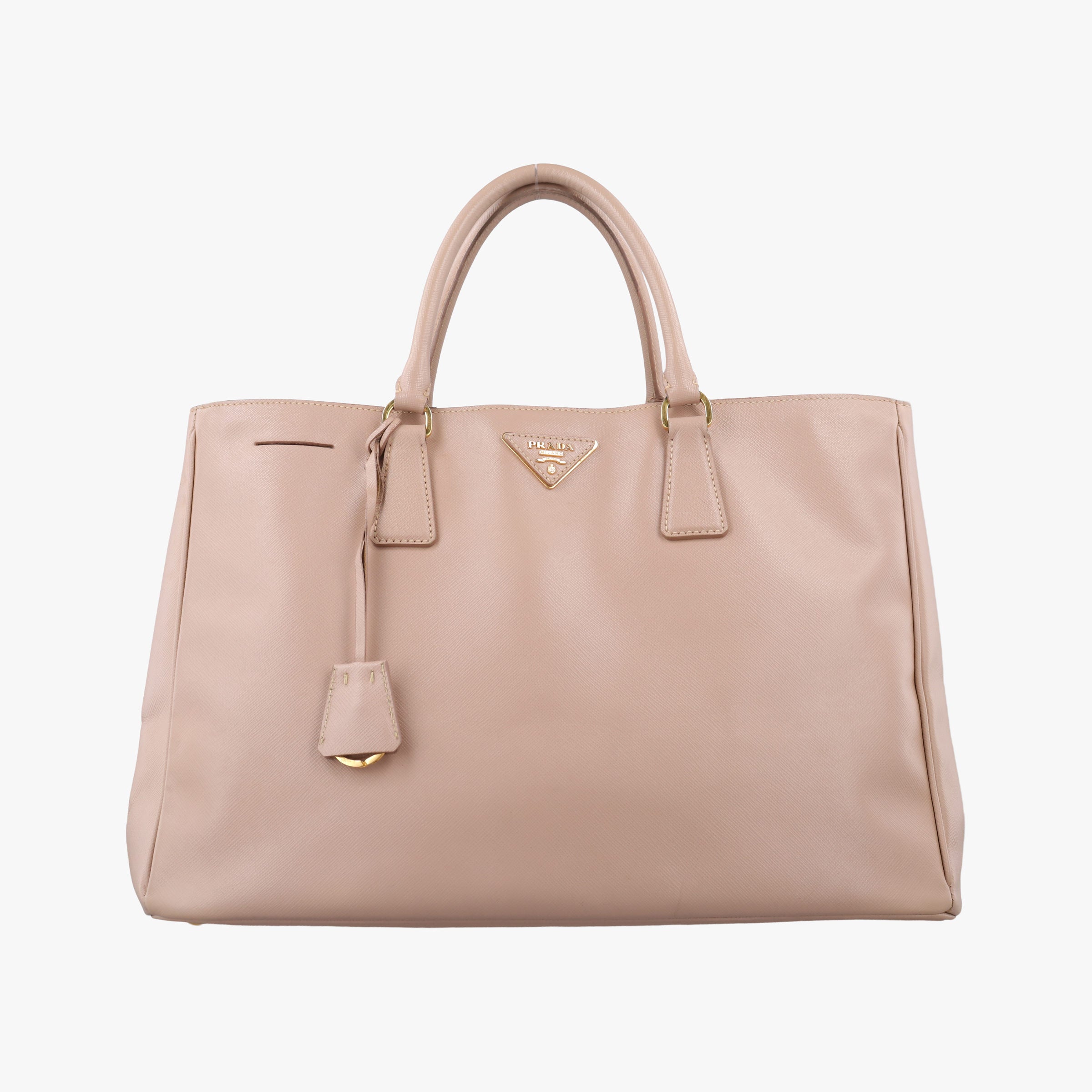 Pre-owned Prada Galleria Pink SAFFIANO Leather BN2274 handbag | stylenewstar