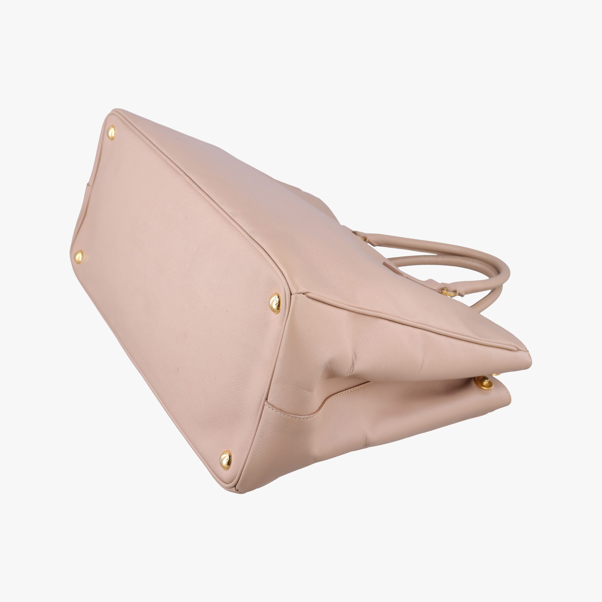 Pre-owned Prada Galleria Pink SAFFIANO Leather BN2274 handbag | stylenewstar